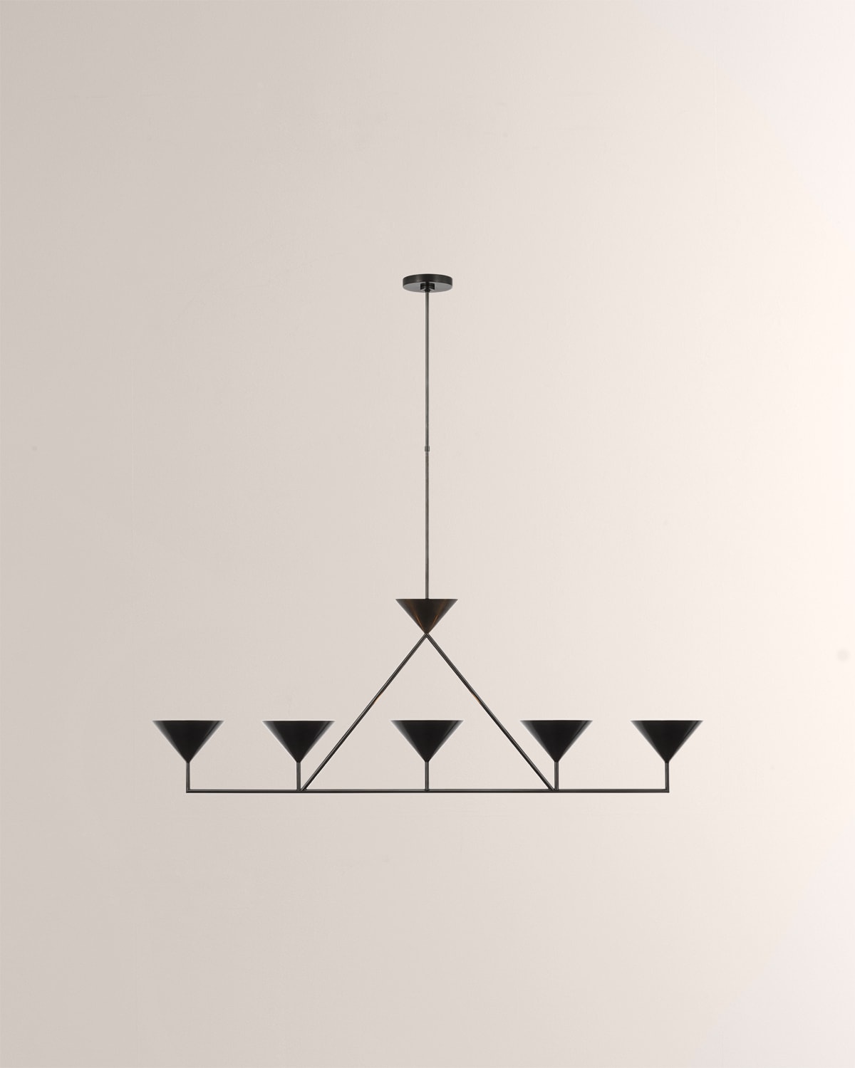Orsay XL 5-Light Linear Chandelier by Paloma Contreras