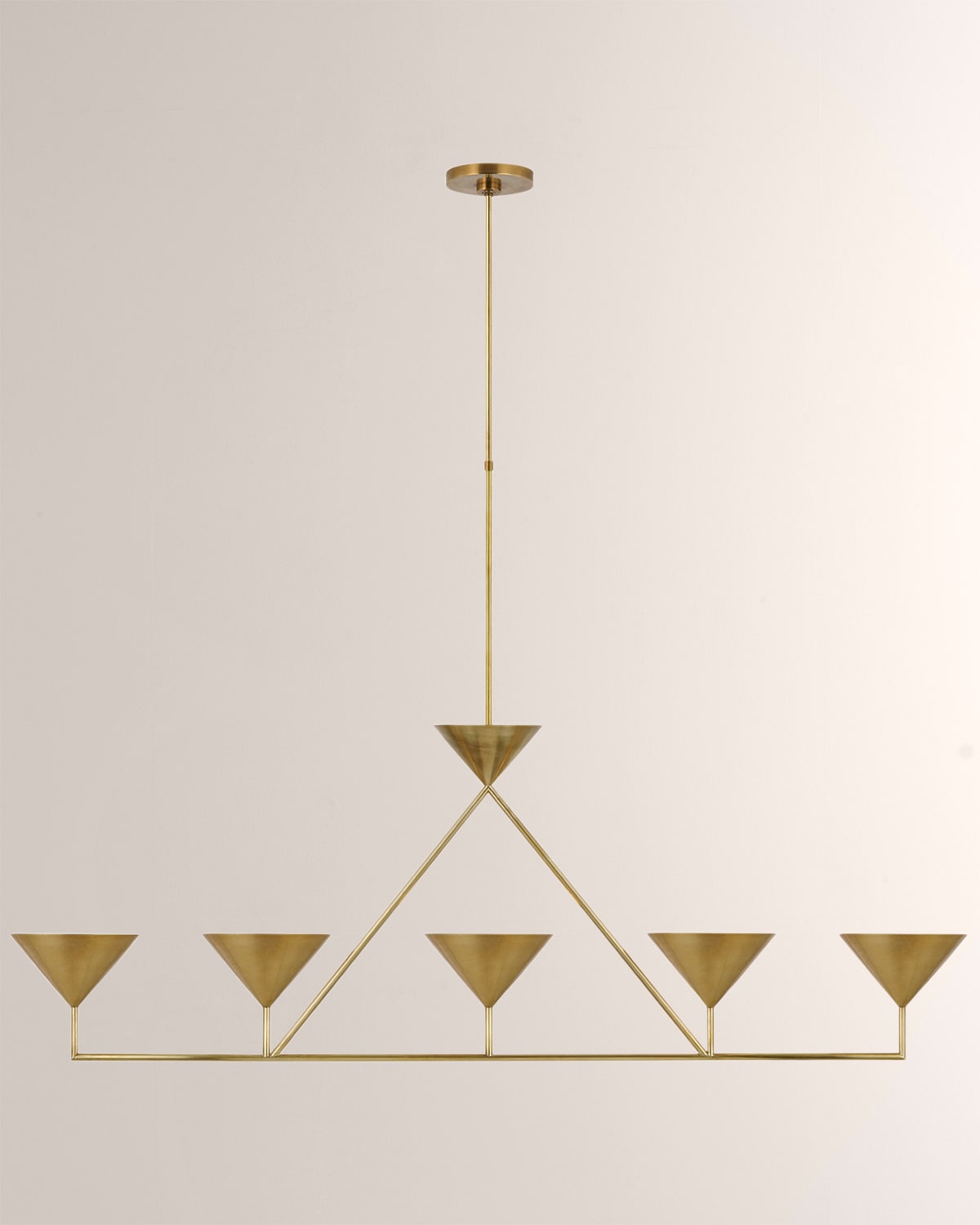 Visual Comfort Signature Orsay Xl 5-light Linear Chandelier By Paloma Contreras