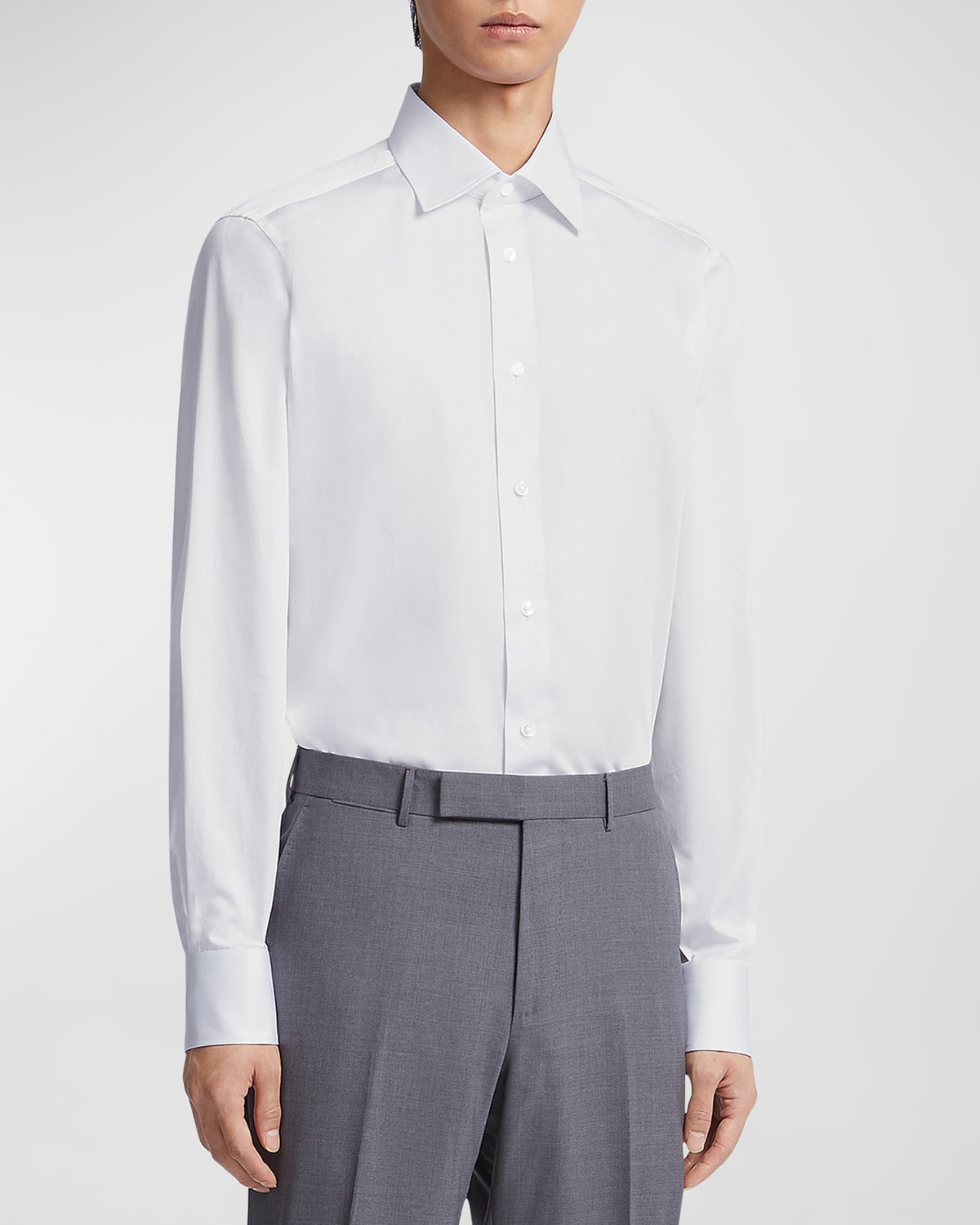 Men's 100Fili Cotton Dress Shirt