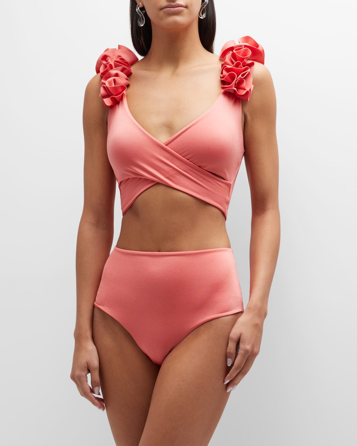 Maygel Coronel Ceres Two-piece Bikini Set In Fiaba Pink
