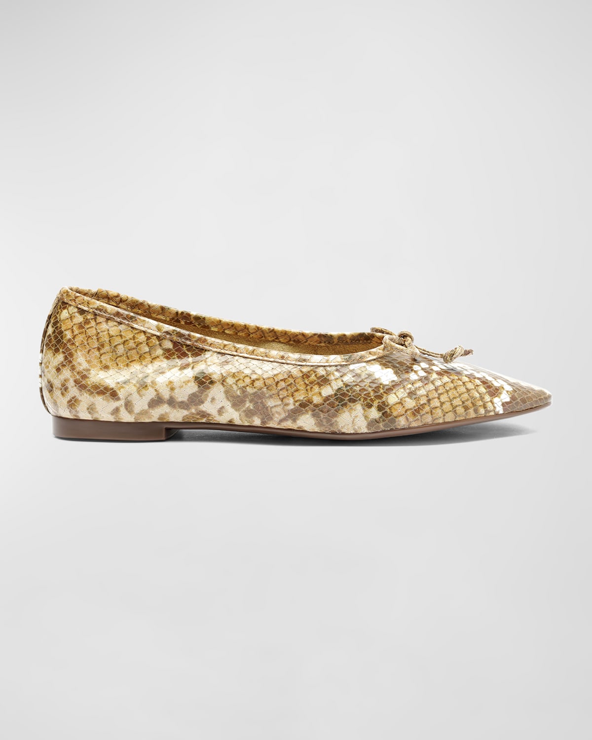Schutz Arissa Snake In True Beige