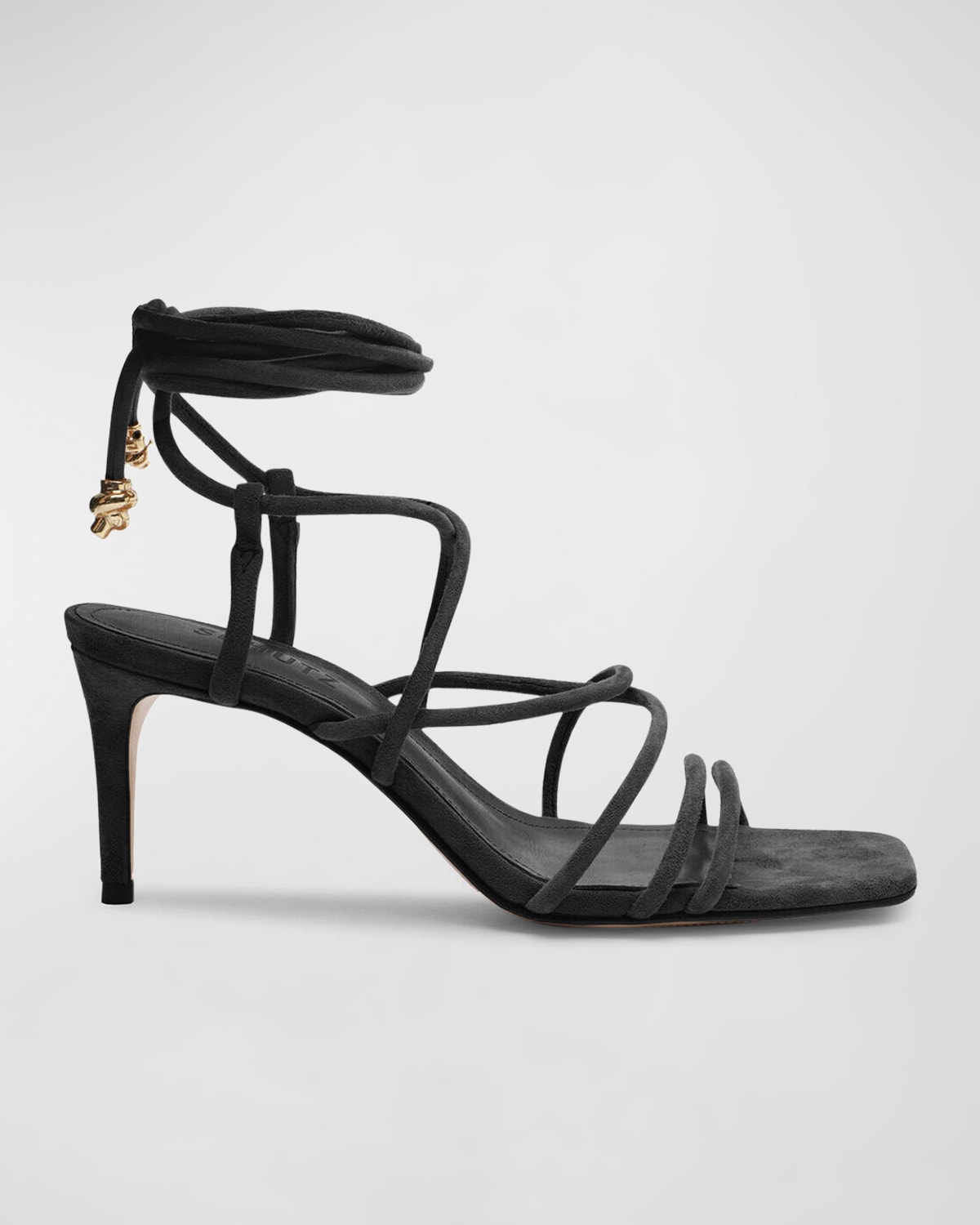 Schutz Women s Magdalena Square Toe Strappy High Heel Sandals