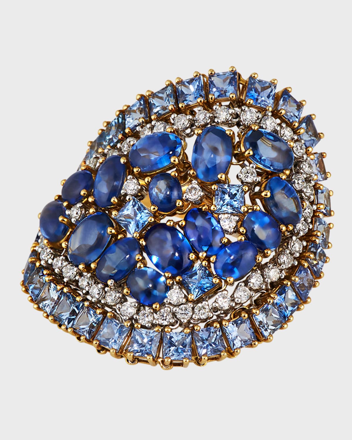 Etho Maria 18k Blue Sapphire & Diamond Ring