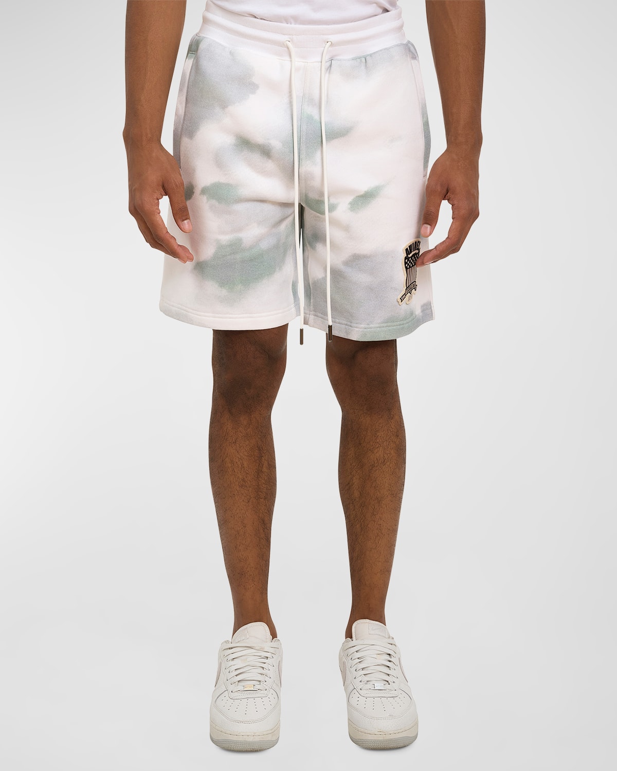 Avirex Men's Sky Camo Fleece Shorts