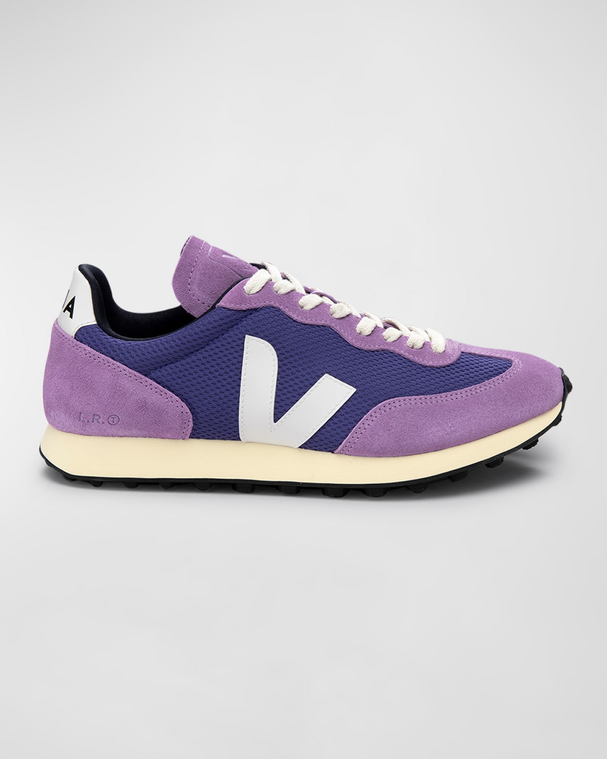 Veja Rio Branco Colorblock Runner Sneakers In Purple White