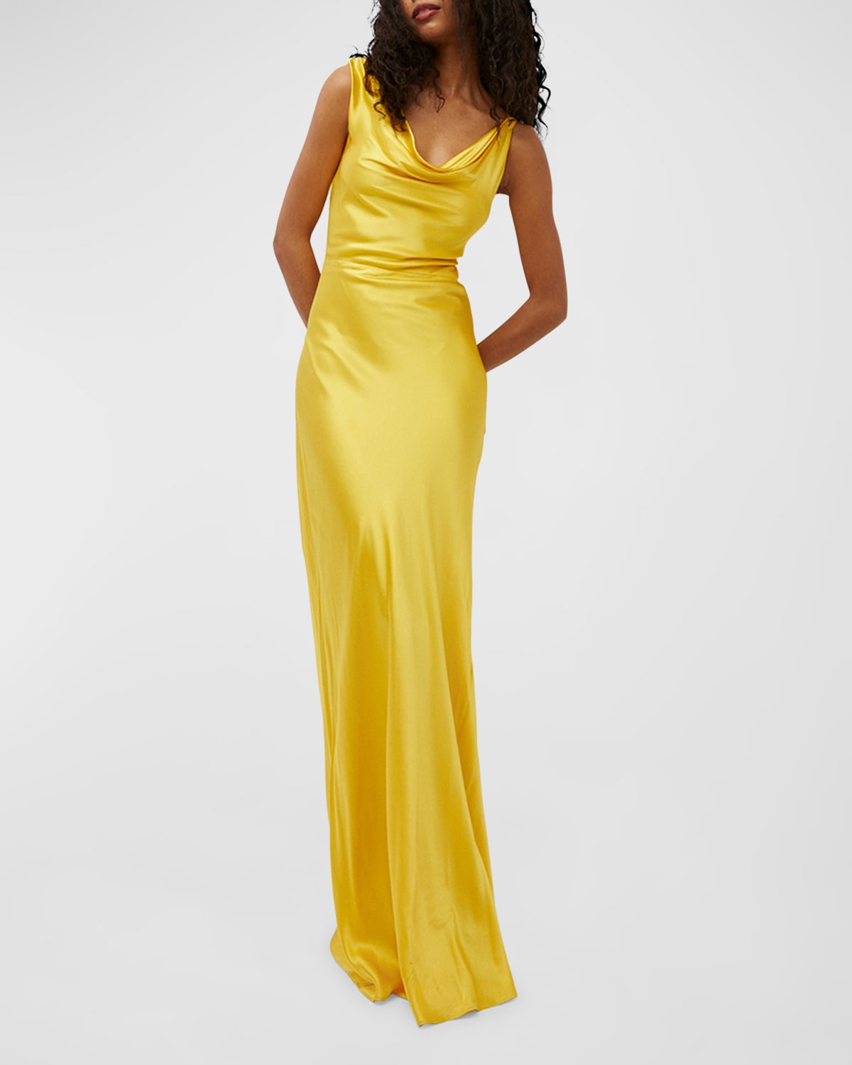Veronica Beard Sanderson Maxi Dress In Bright Sunset