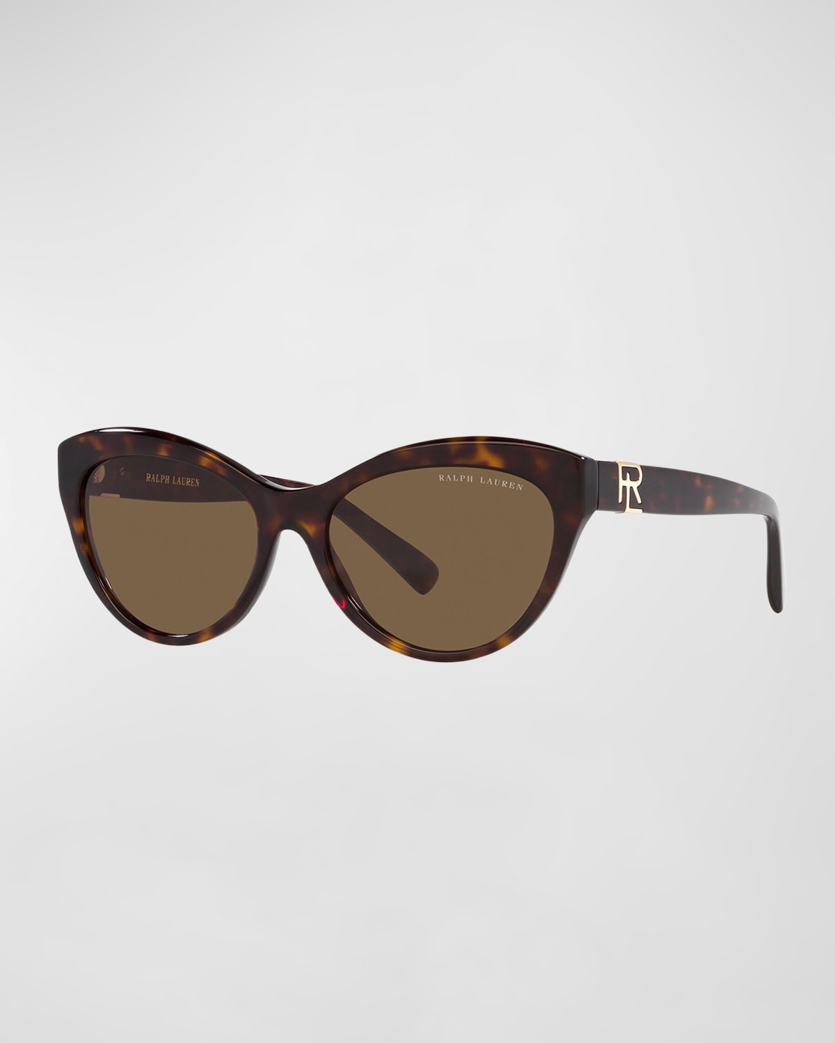 RL Monogram Acetate Cat-Eye Sunglasses