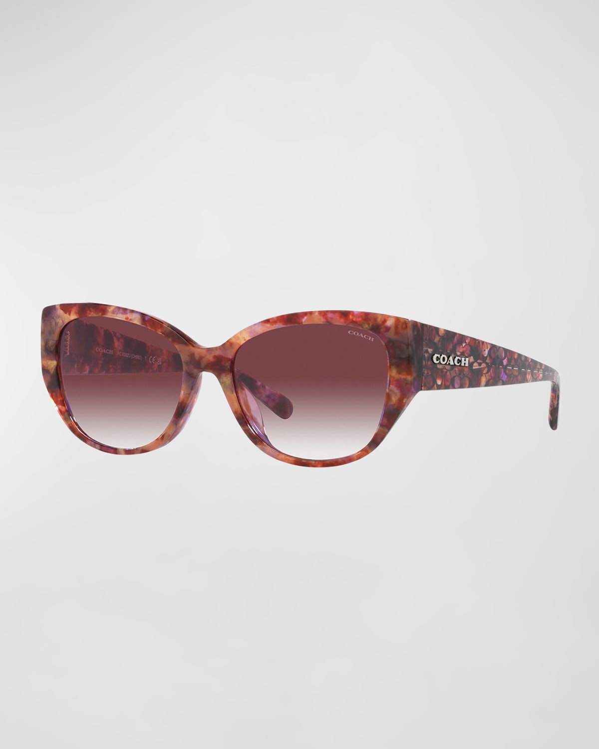 All-Over Monogram Acetate Cat-Eye Sunglasses