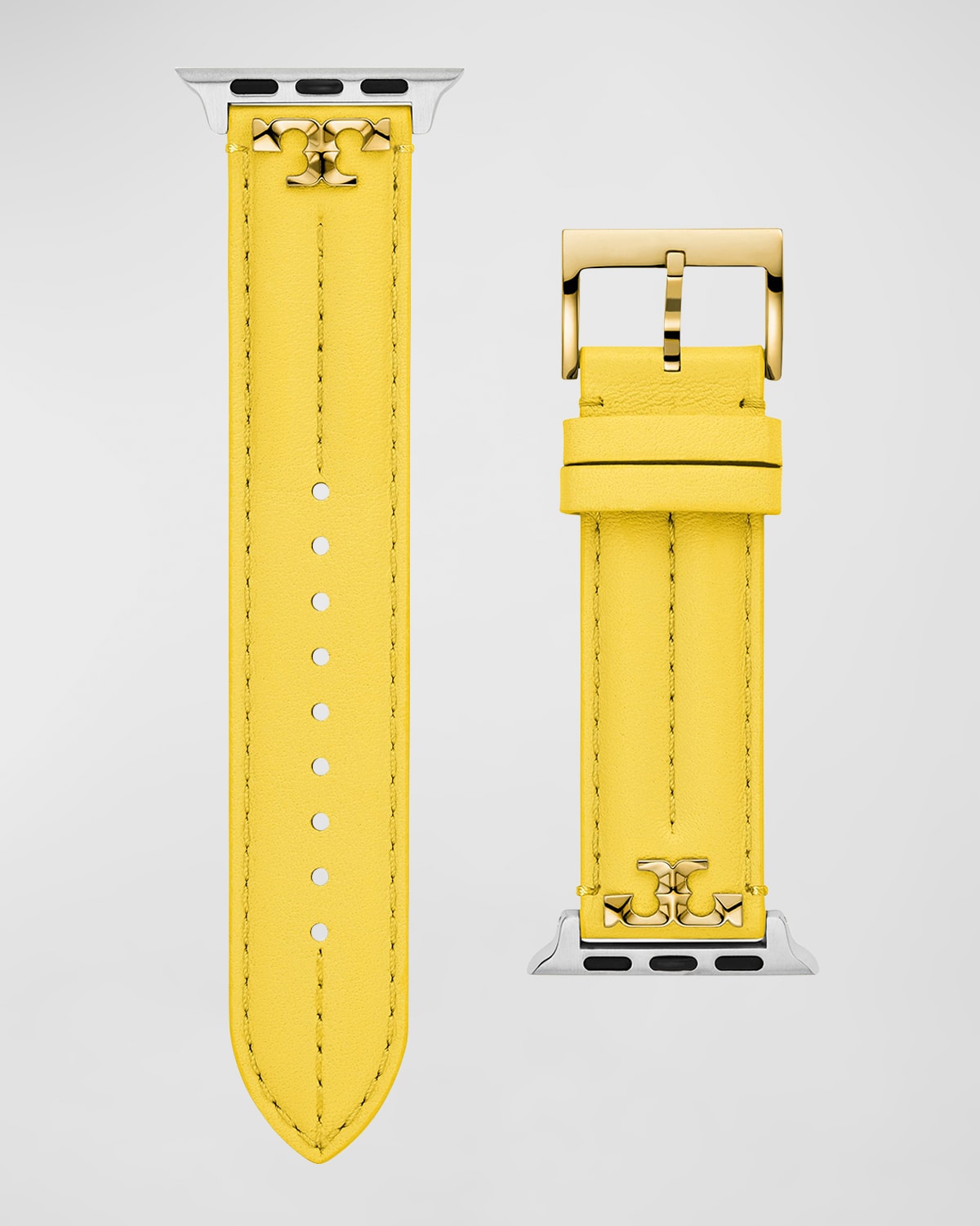 Tory Burch Kira Band For Apple Watch, Yellow Leather