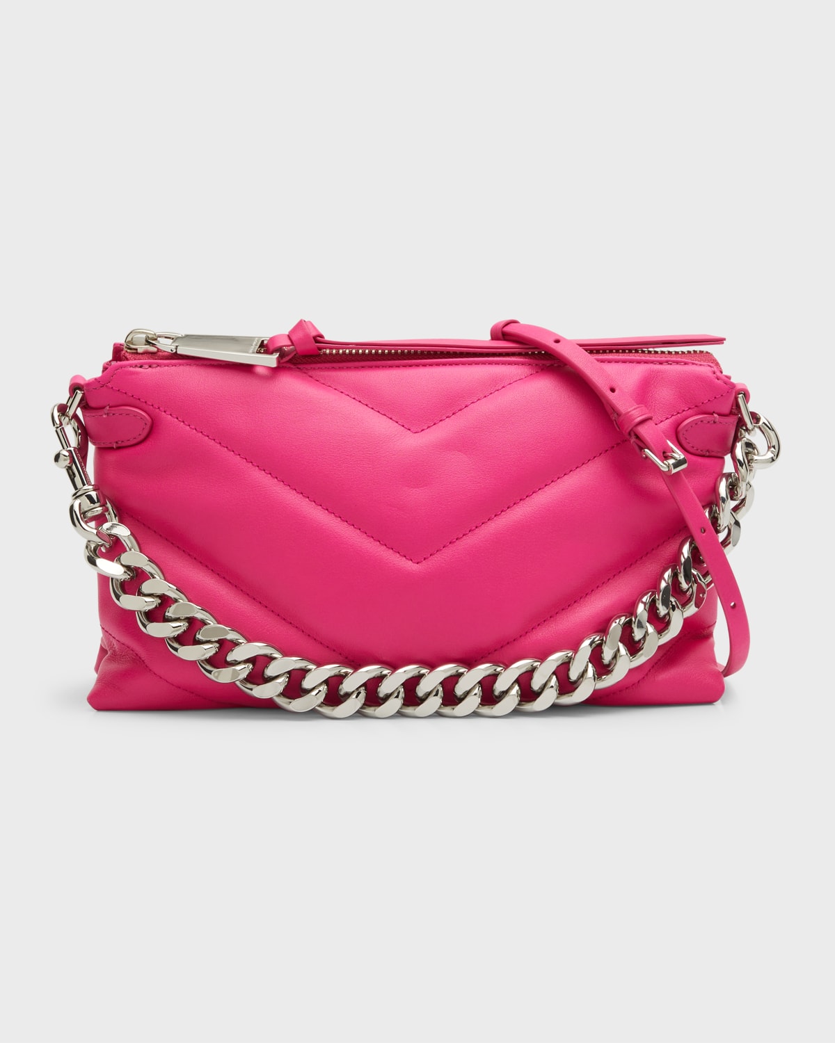 Rebecca Minkoff Edie Maxi Leather Crossbody Bag In Cosmic