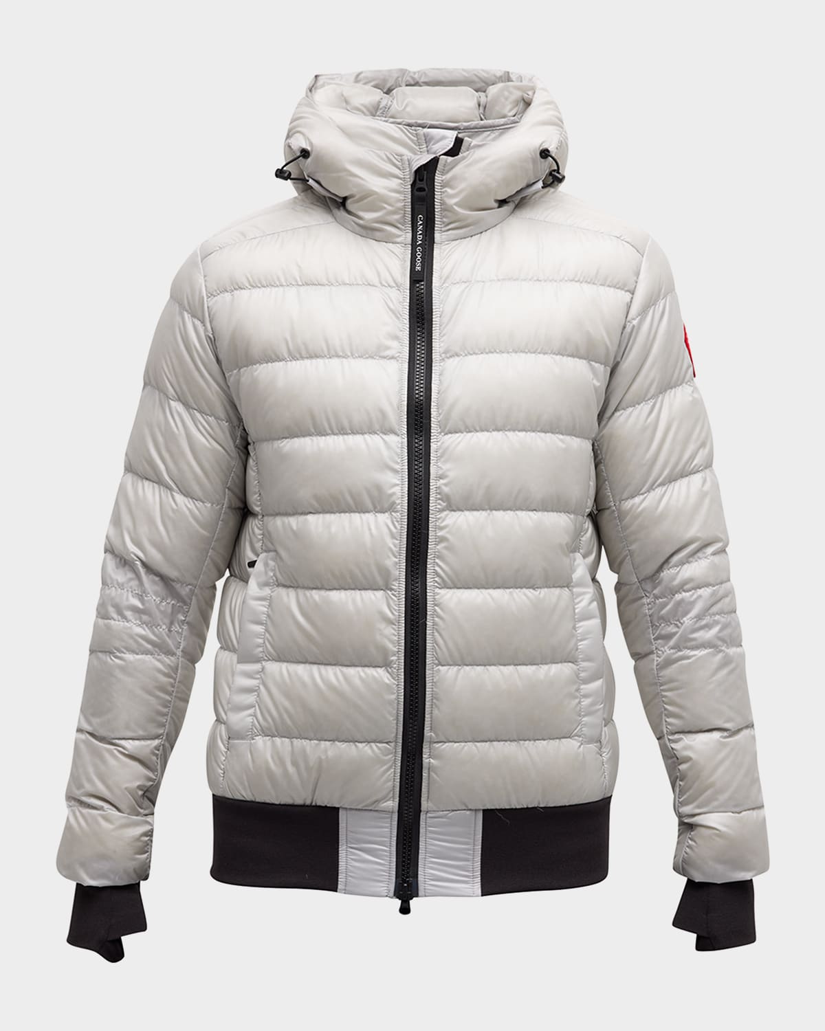 Canada Goose Crofton Packable Puffer Down Jacket In Silverbirch