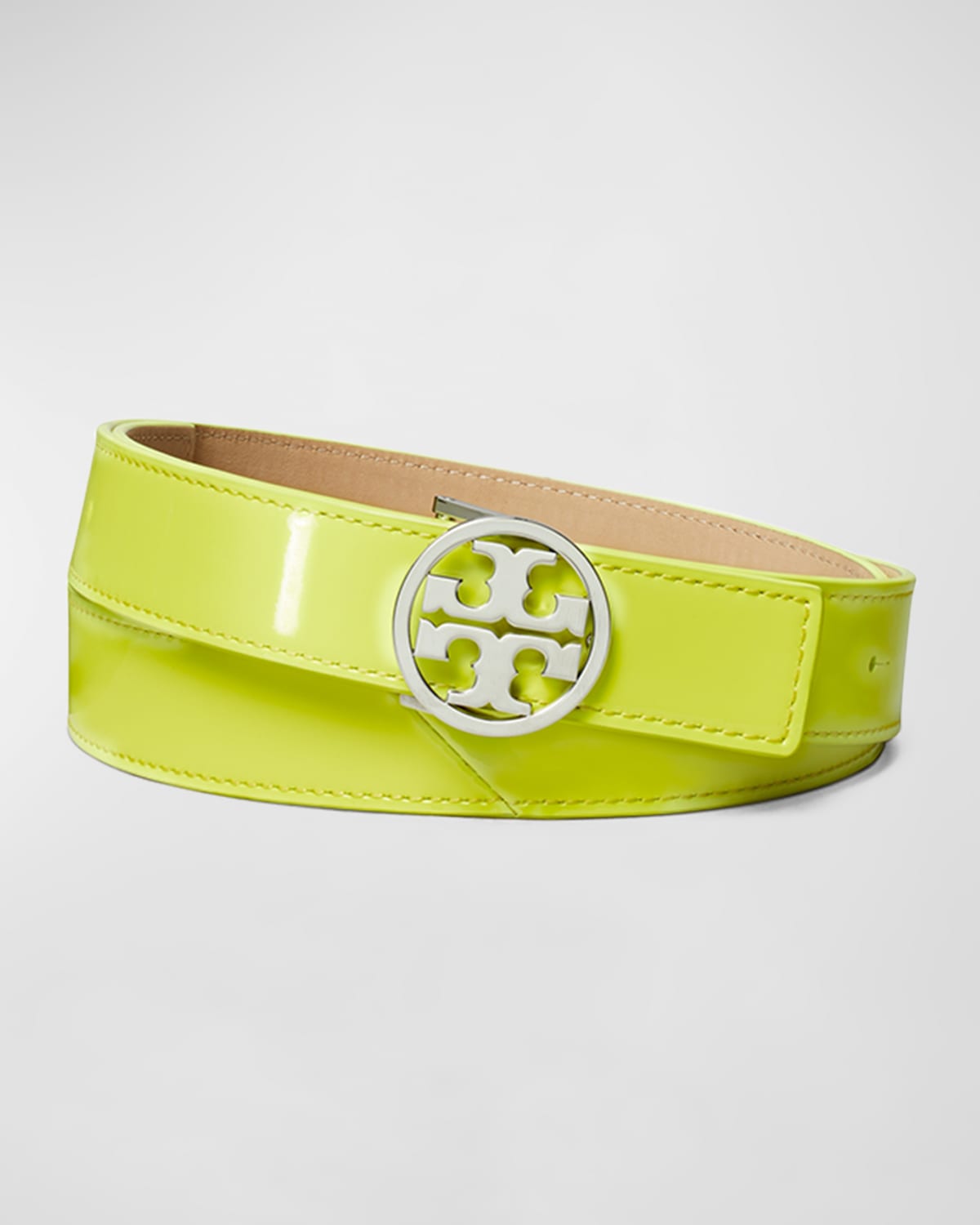 TORY BURCH MILLER PATENT LEATHER BELT
