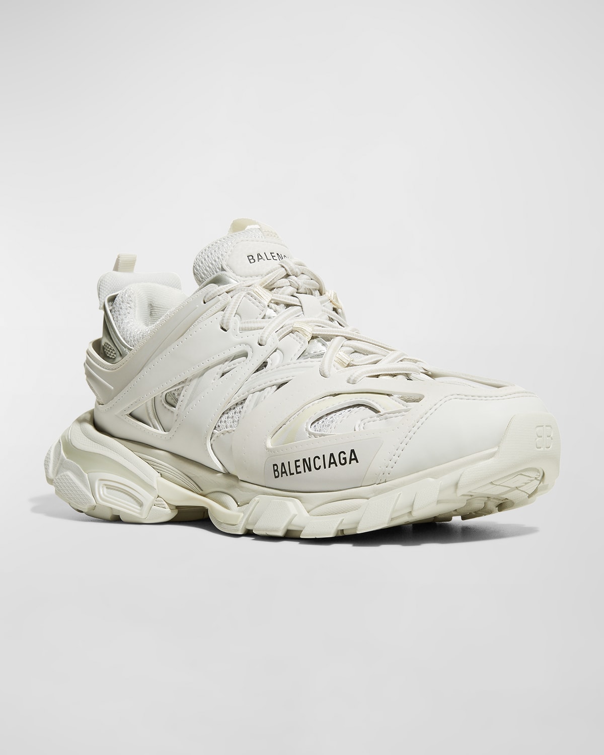 Balenciaga Men's Track Trainers In 9000 White