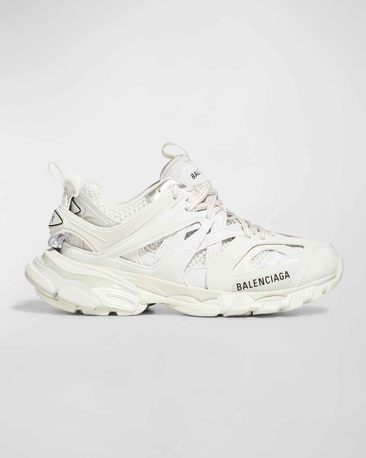 Shop Balenciaga Track Sneakers In 9000 White