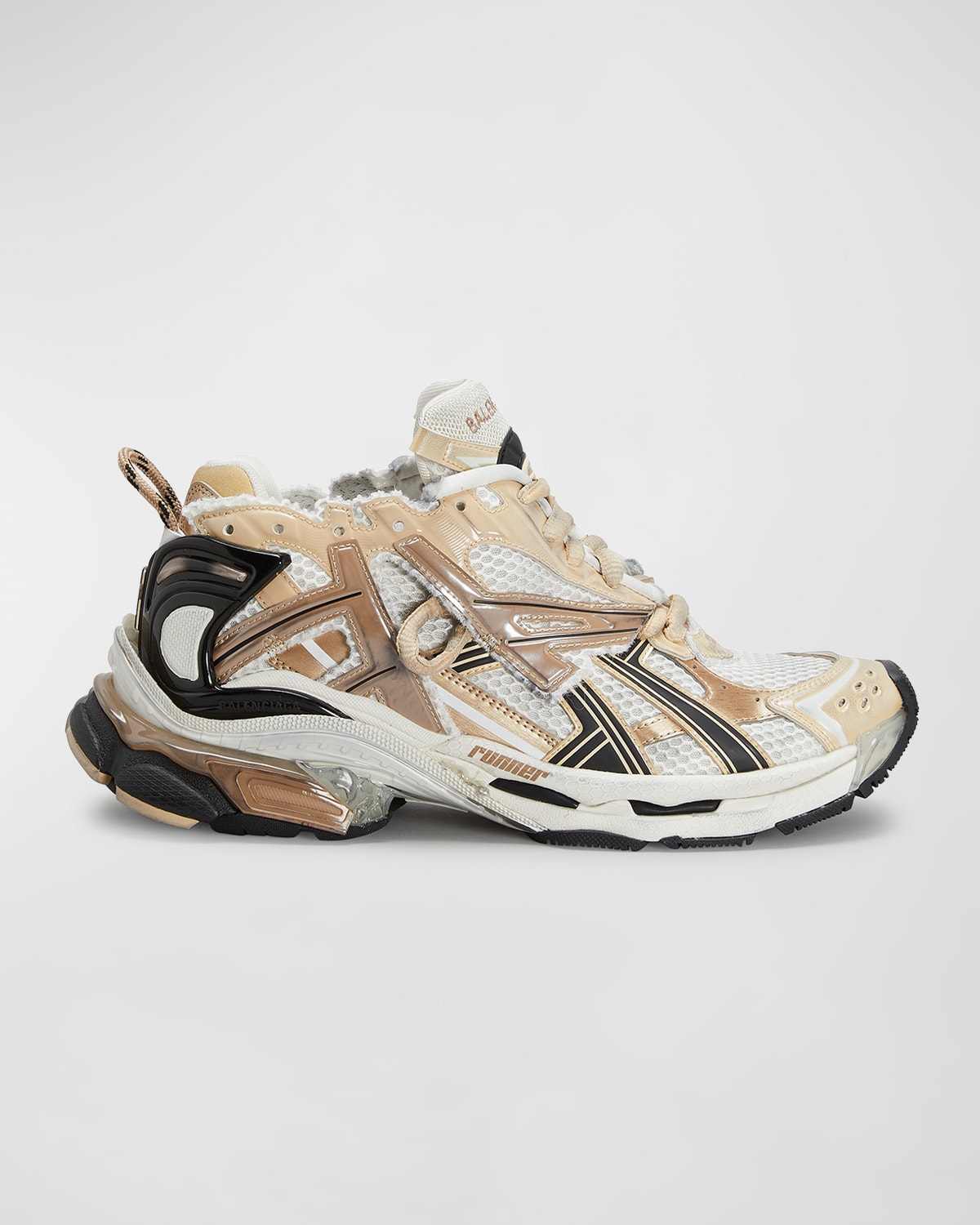 All gold balenciaga sneakers 2025