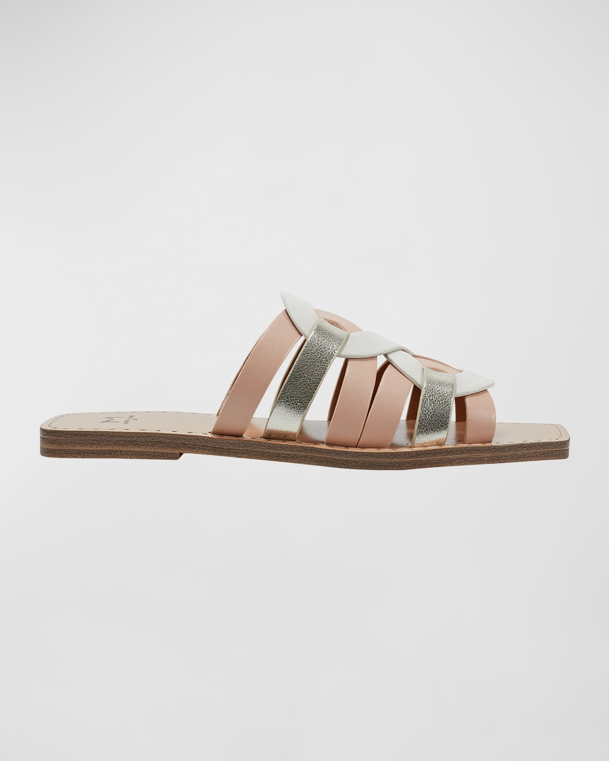 Marc Fisher LTD Kimiko Woven Flat Slide Sandals