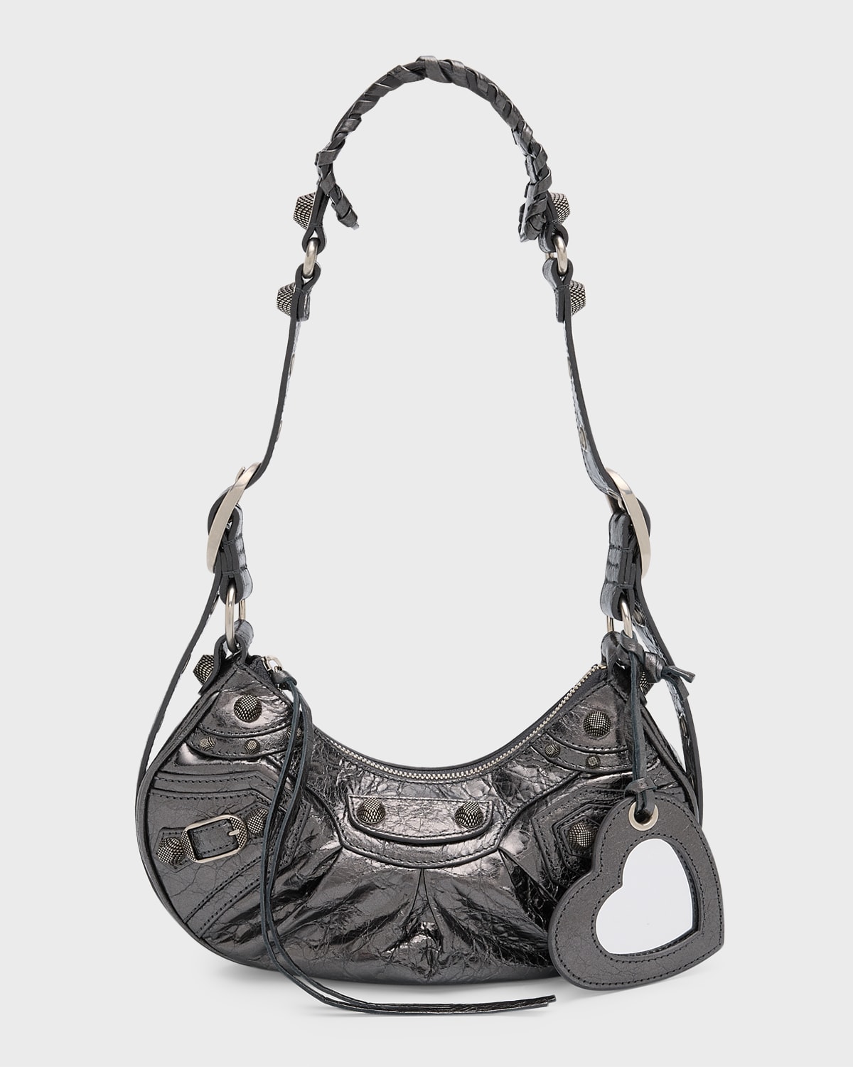 Le Cagole XS Metallic Shoulder Bag