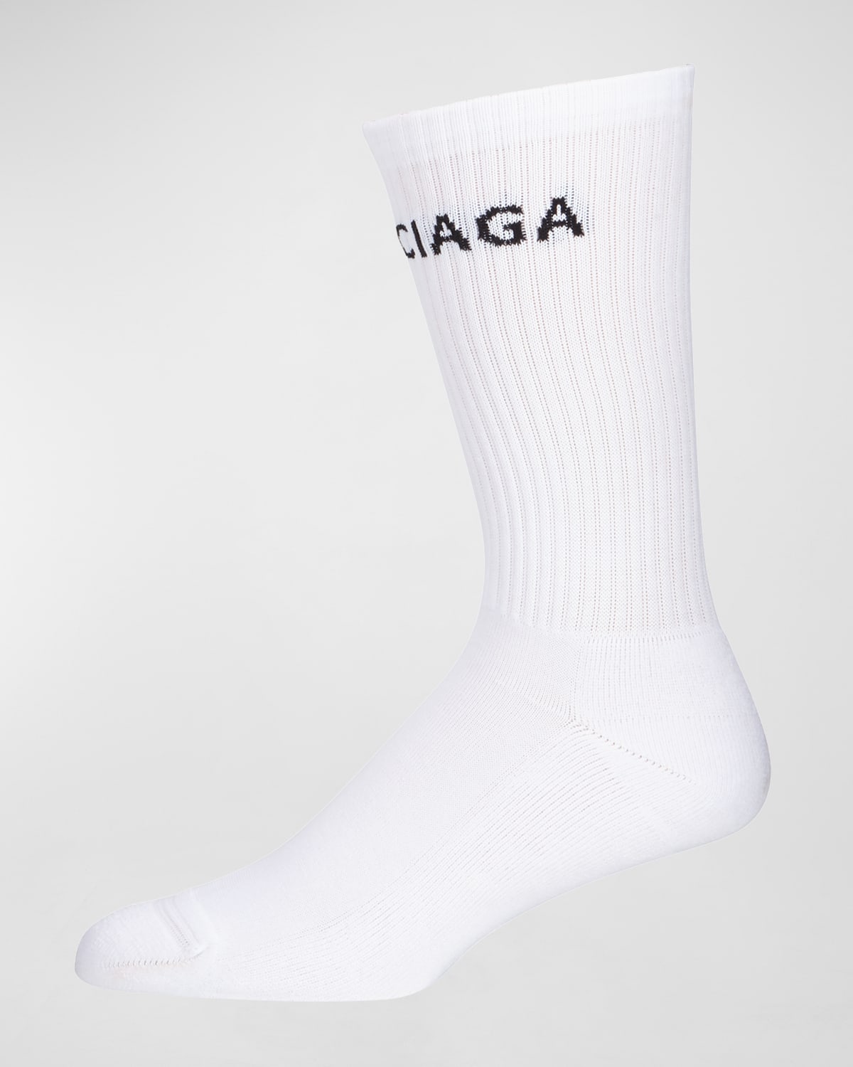 Men's Logo-Knit Tennis Socks