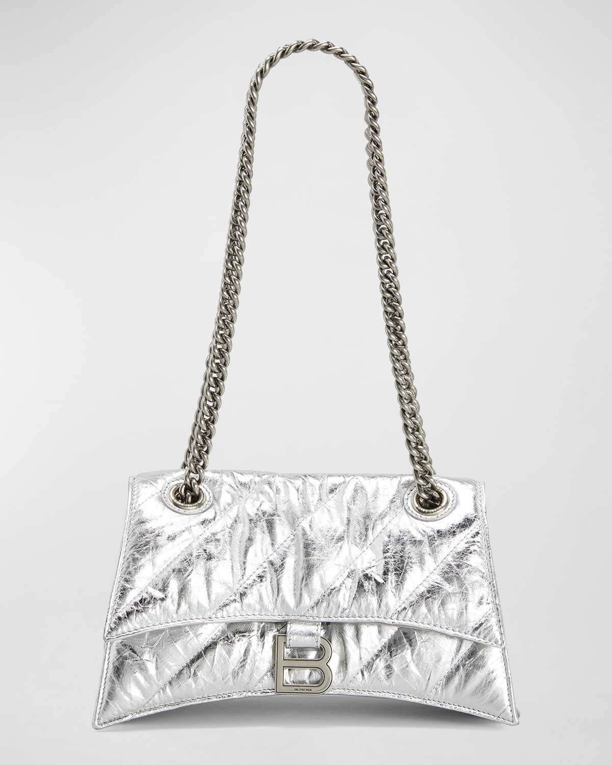 Silver chain bag clearance