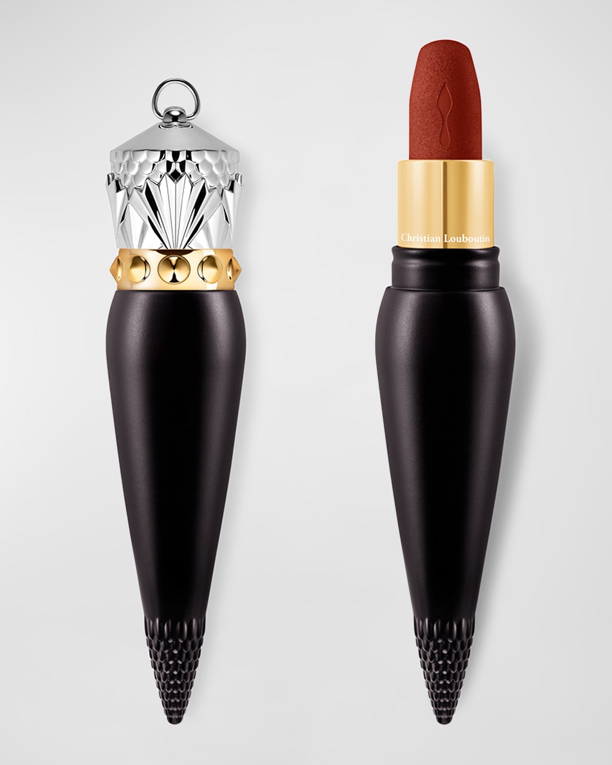 Shop Christian Louboutin Rouge Louboutin Velvet Matte Lipstick In Burning Babe