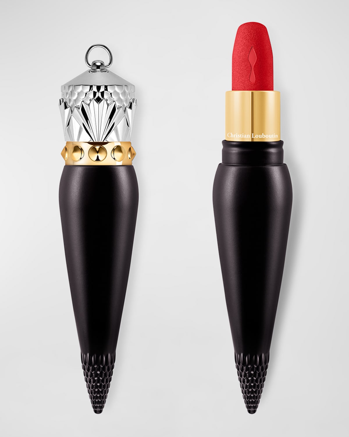 Shop Christian Louboutin Rouge Louboutin Velvet Matte Lipstick In Diva Fire