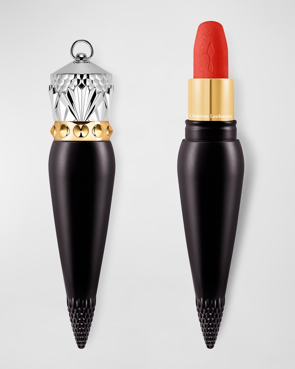 Shop Christian Louboutin Rouge Louboutin Velvet Matte Lipstick In Porto Pomelo