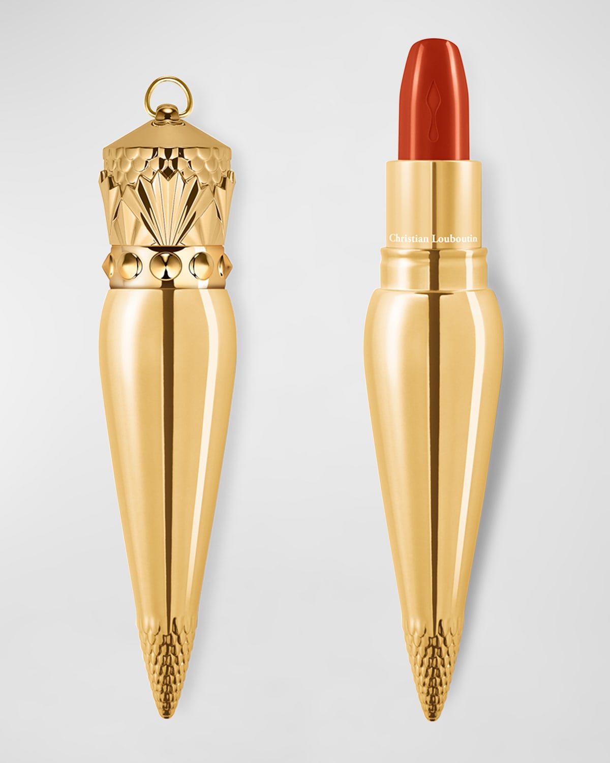 Shop Christian Louboutin Rouge Louboutin Silky Satin Lipstick In Chili Youpiyou