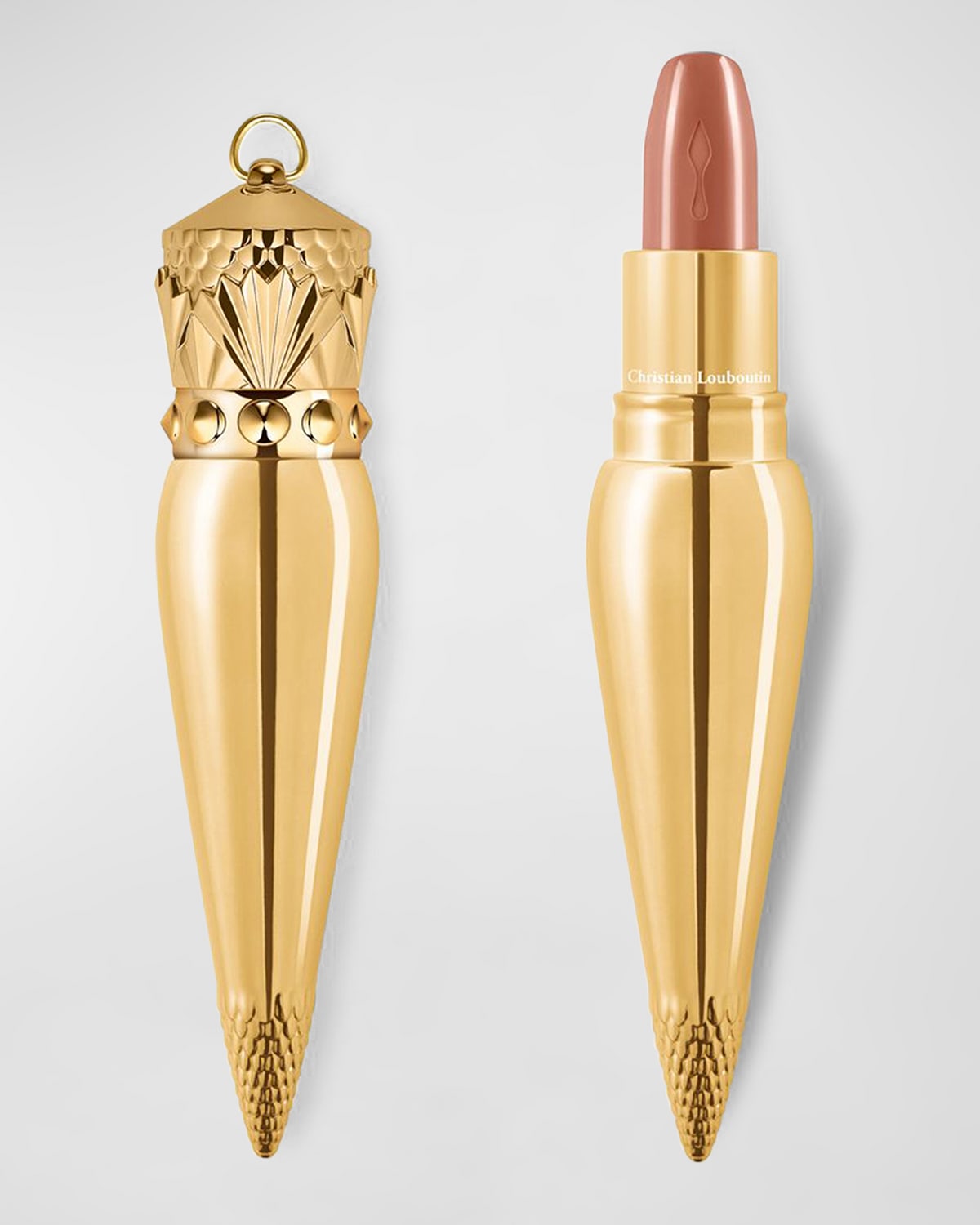 Shop Christian Louboutin Rouge Louboutin Silky Satin Lipstick In Soft Goji