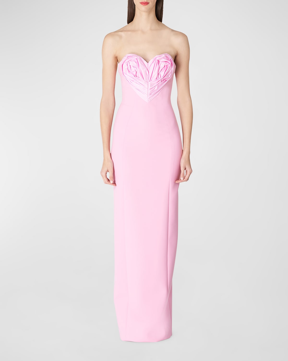Carolina herrera sale pink gown