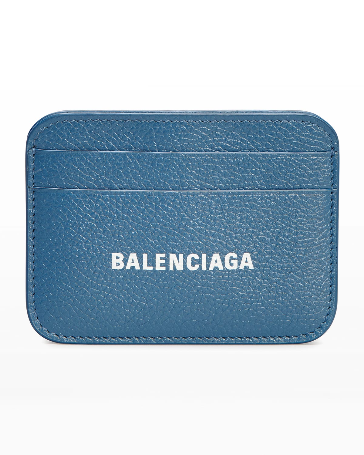 Balenciaga Cash Card Holder - Grained Calf In 2761 Warm Beige/l