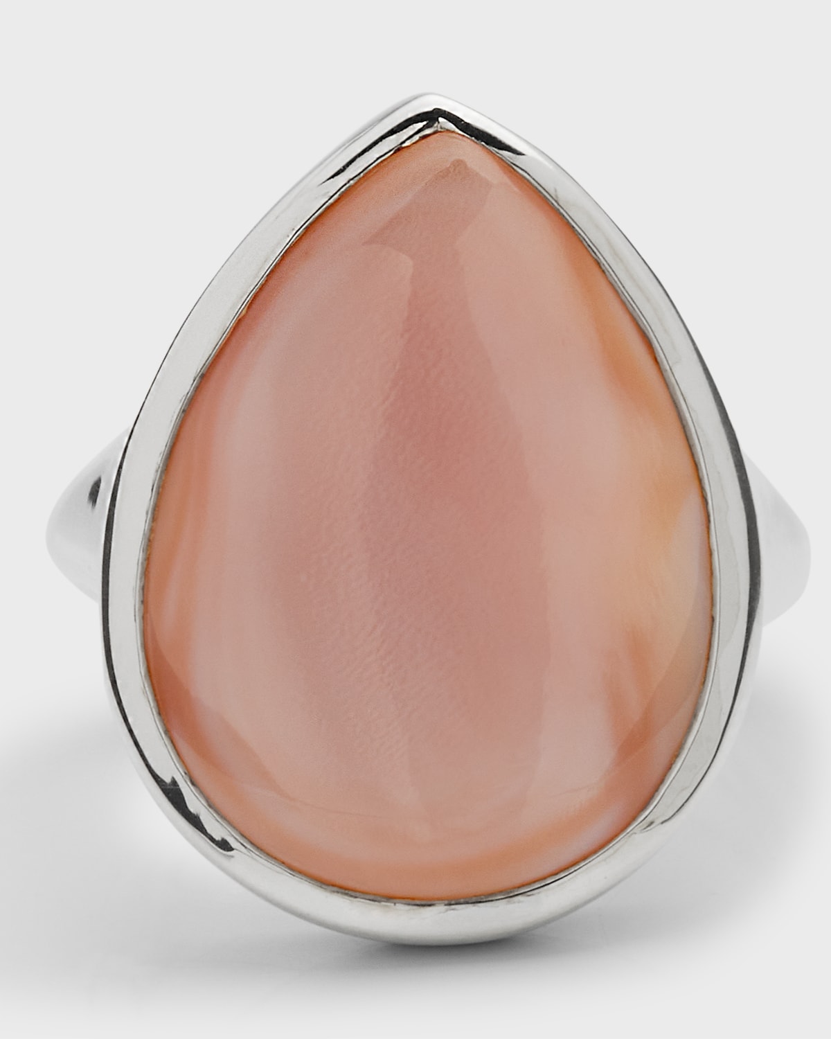 Ippolita Pink Mother-Of-Pearl Sterling Silver Ring