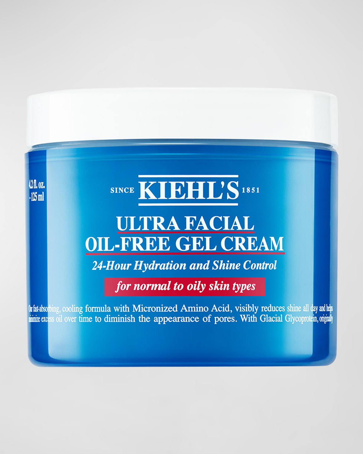 Shop Kiehl's Since 1851 Ultra Facial Oil-free Gel Cream, 4.2 Oz.