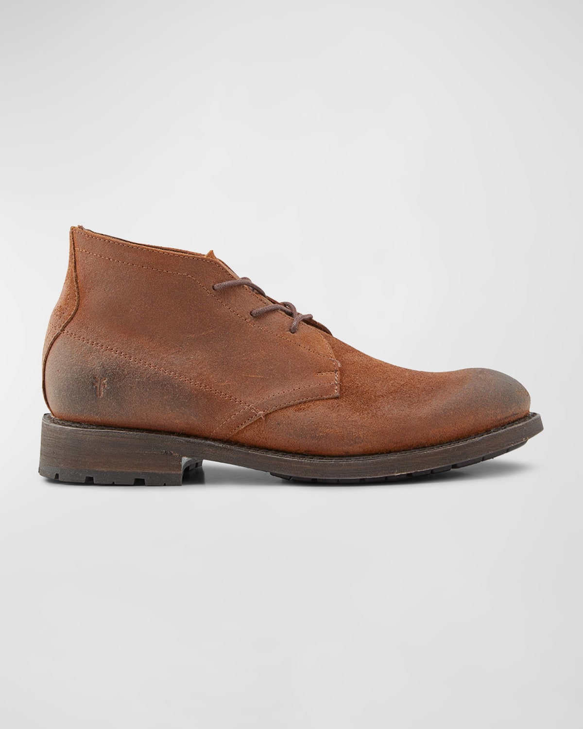 Frye Men's Bowery Leather Chukka Boots In Brown