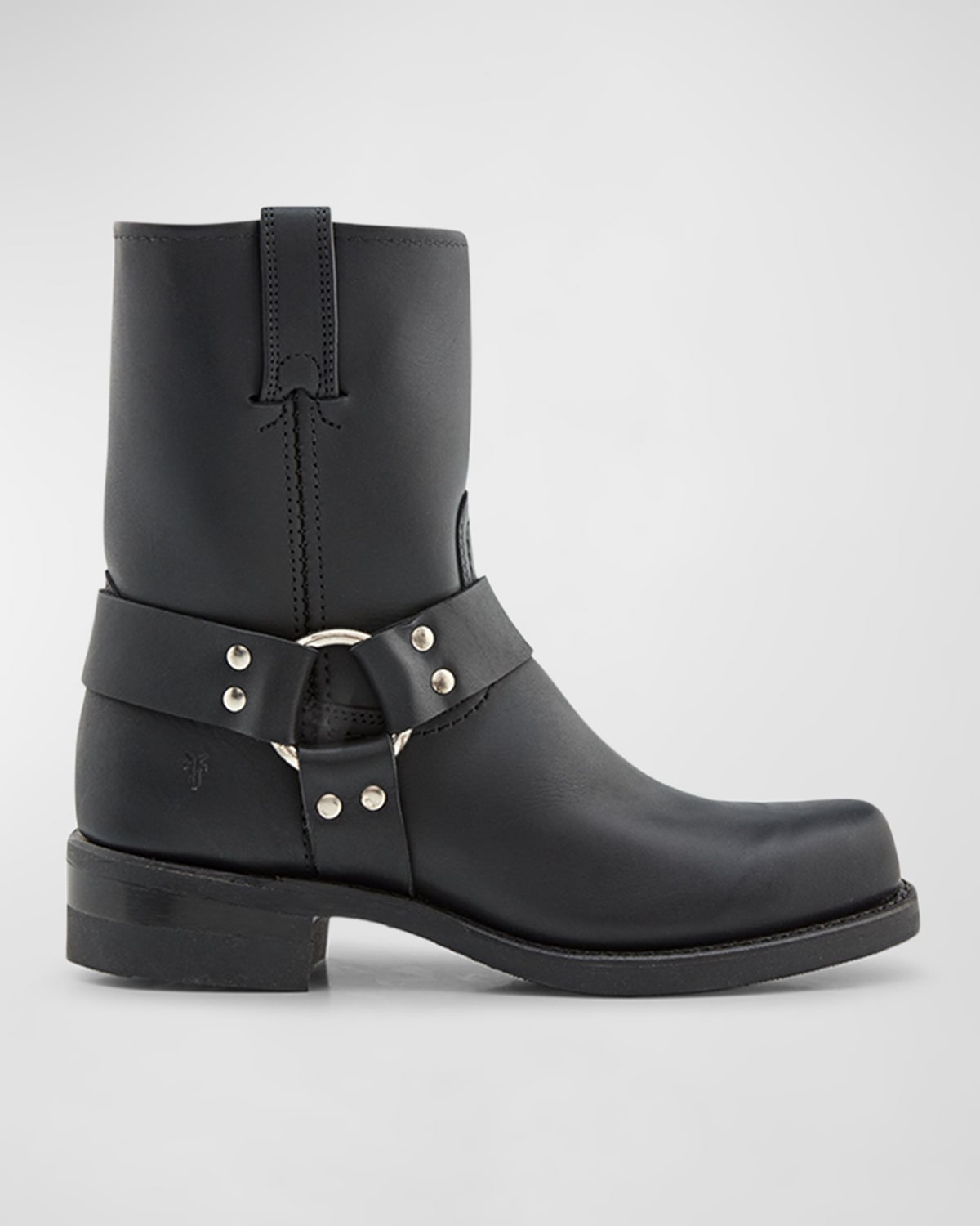 Men's Leather Harness Boots