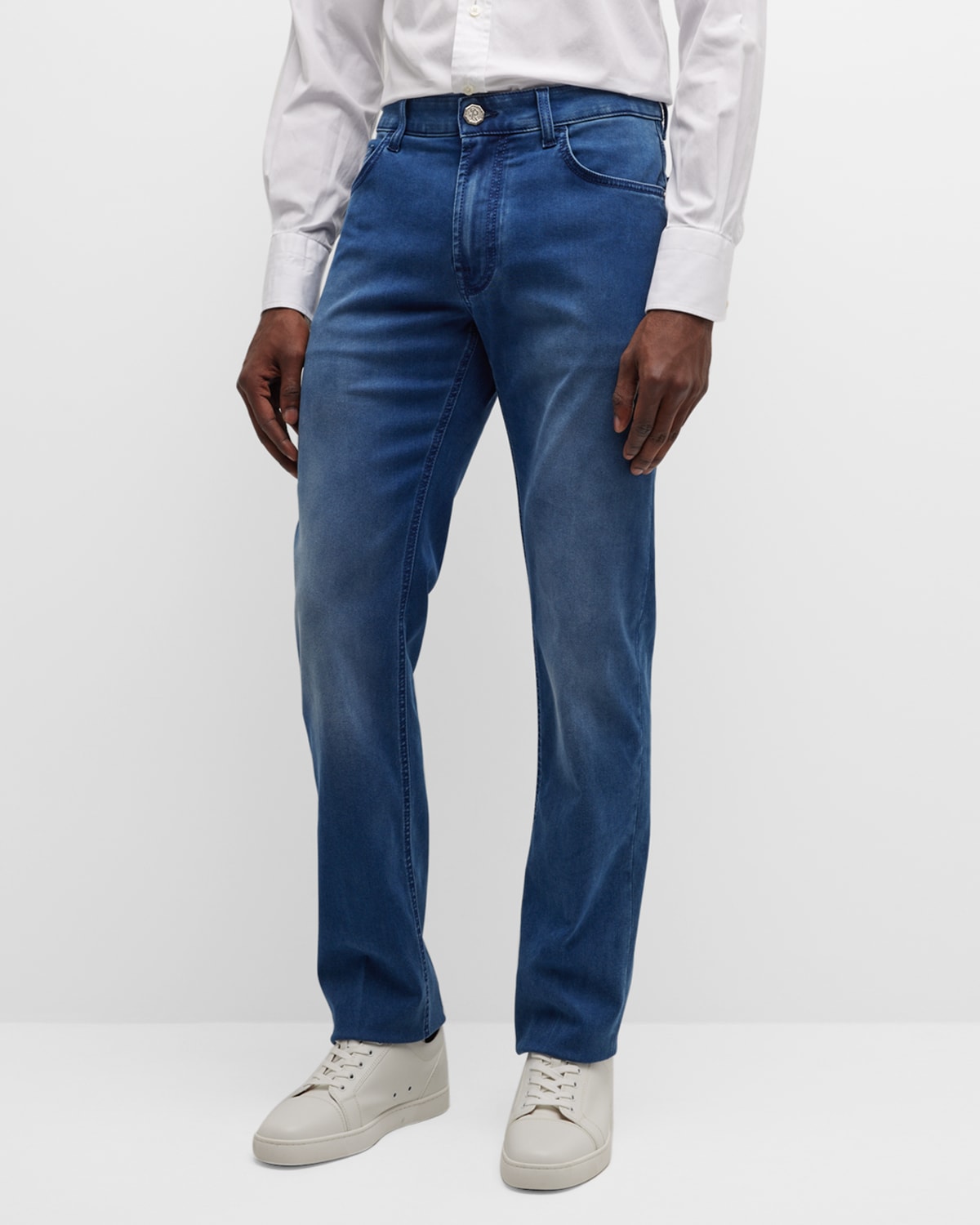 Men's Medium Wash Denim Jeans