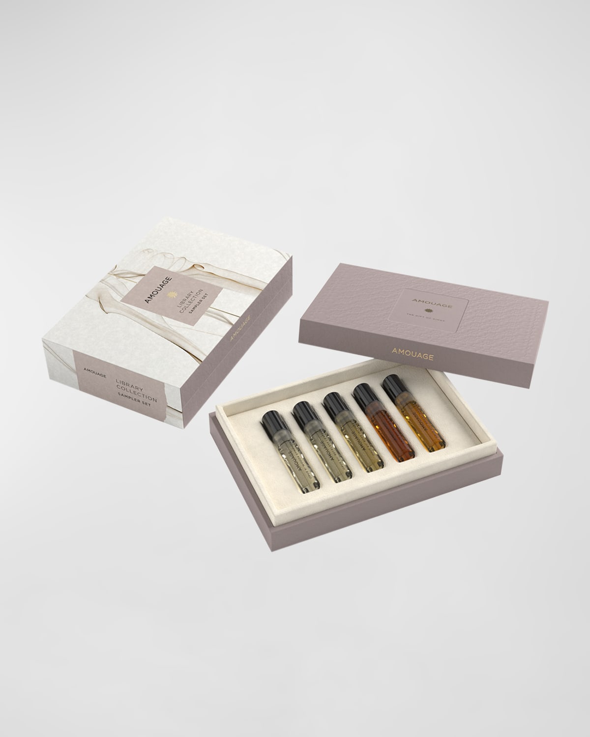Amouage Library Discovery Set, 5 X 2 ml In White