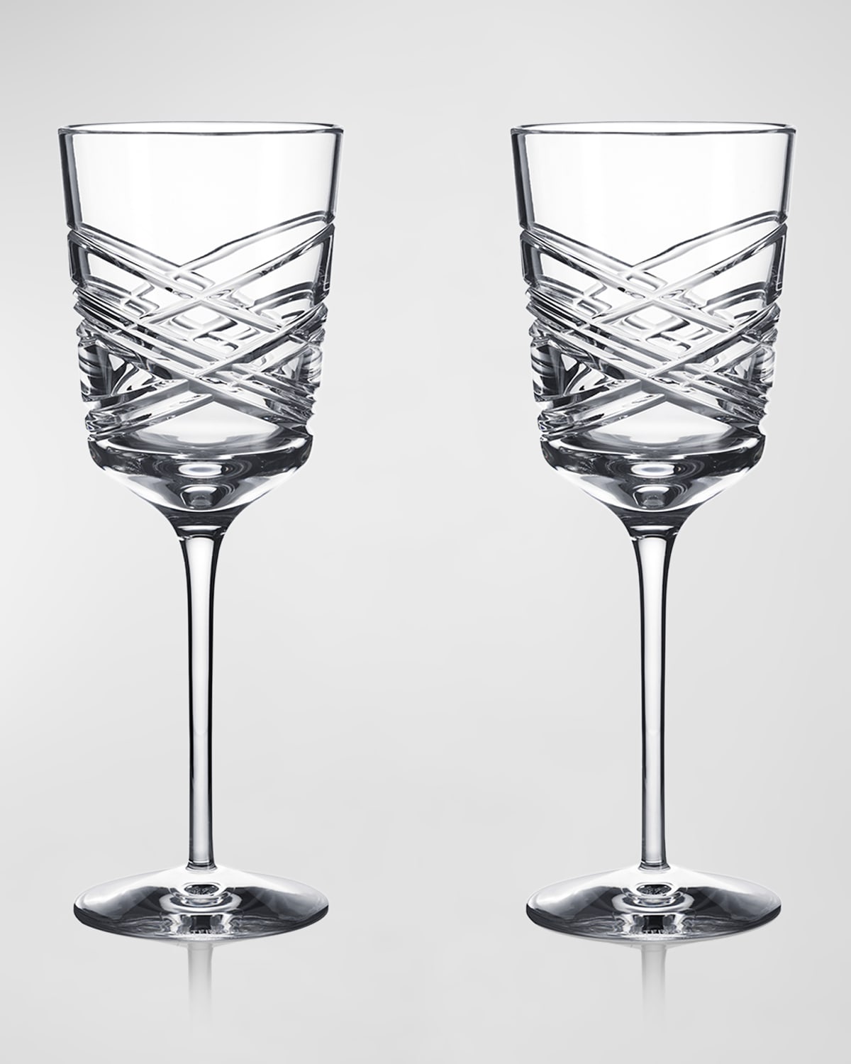 Aran White Wine Glasses, Set of 2
