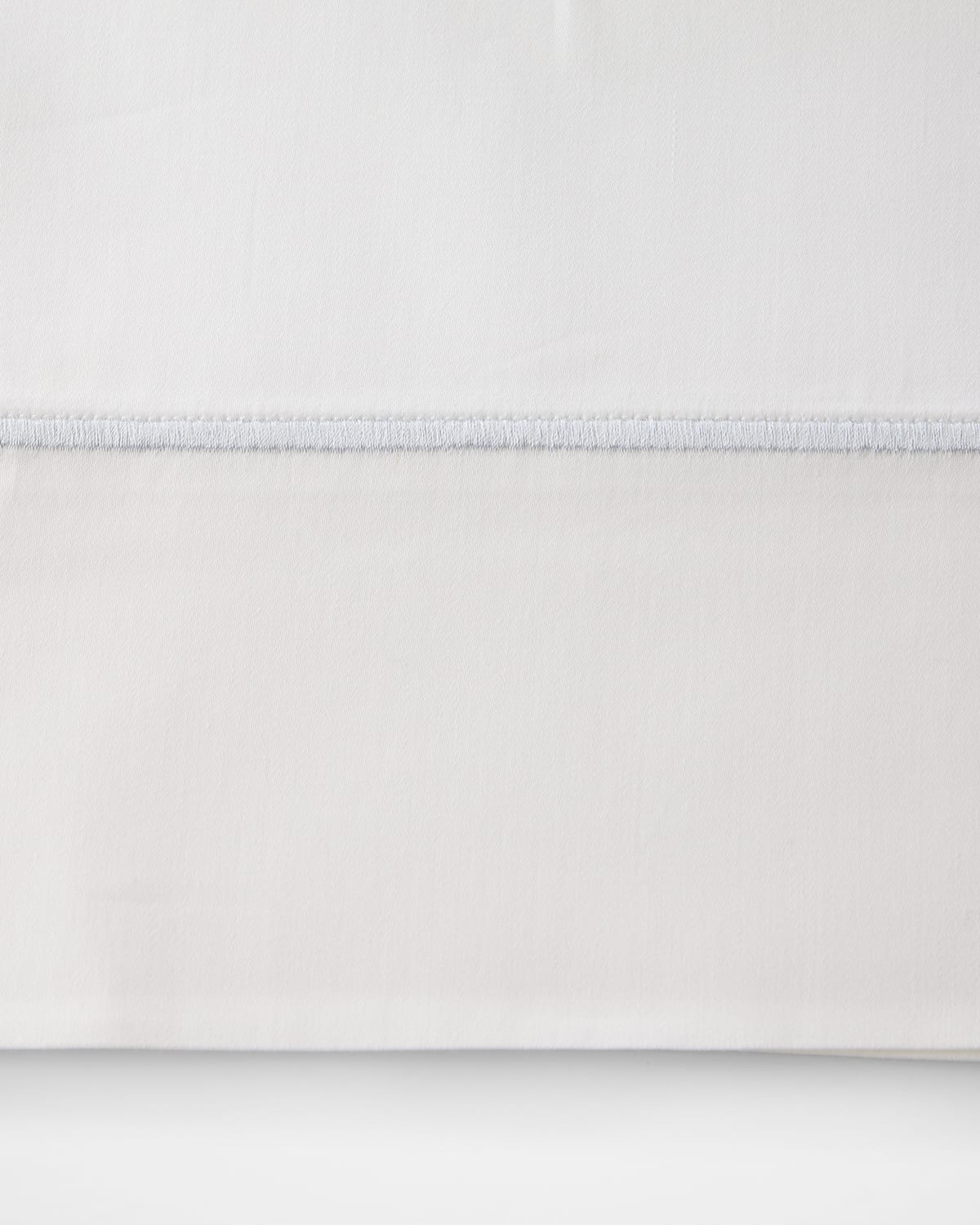Sferra Marcus Classic King Sheet Set In White/blue