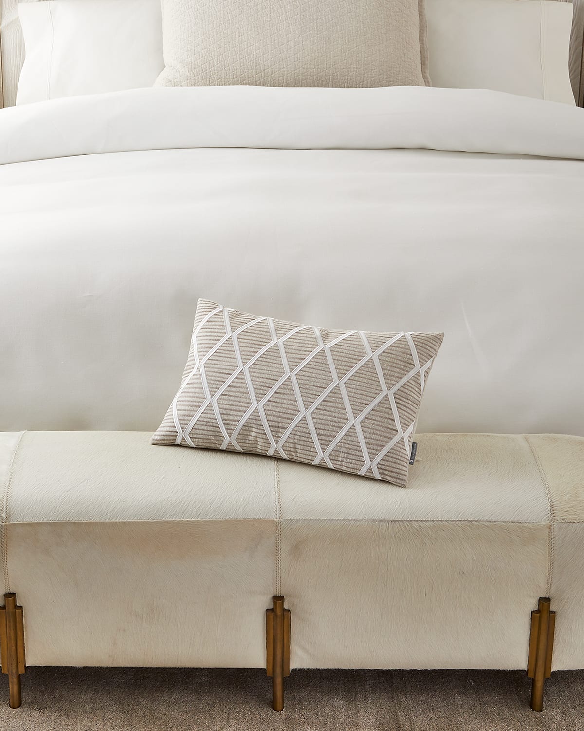 Lili Alessandra Blossom Applique Rectangle Pillow