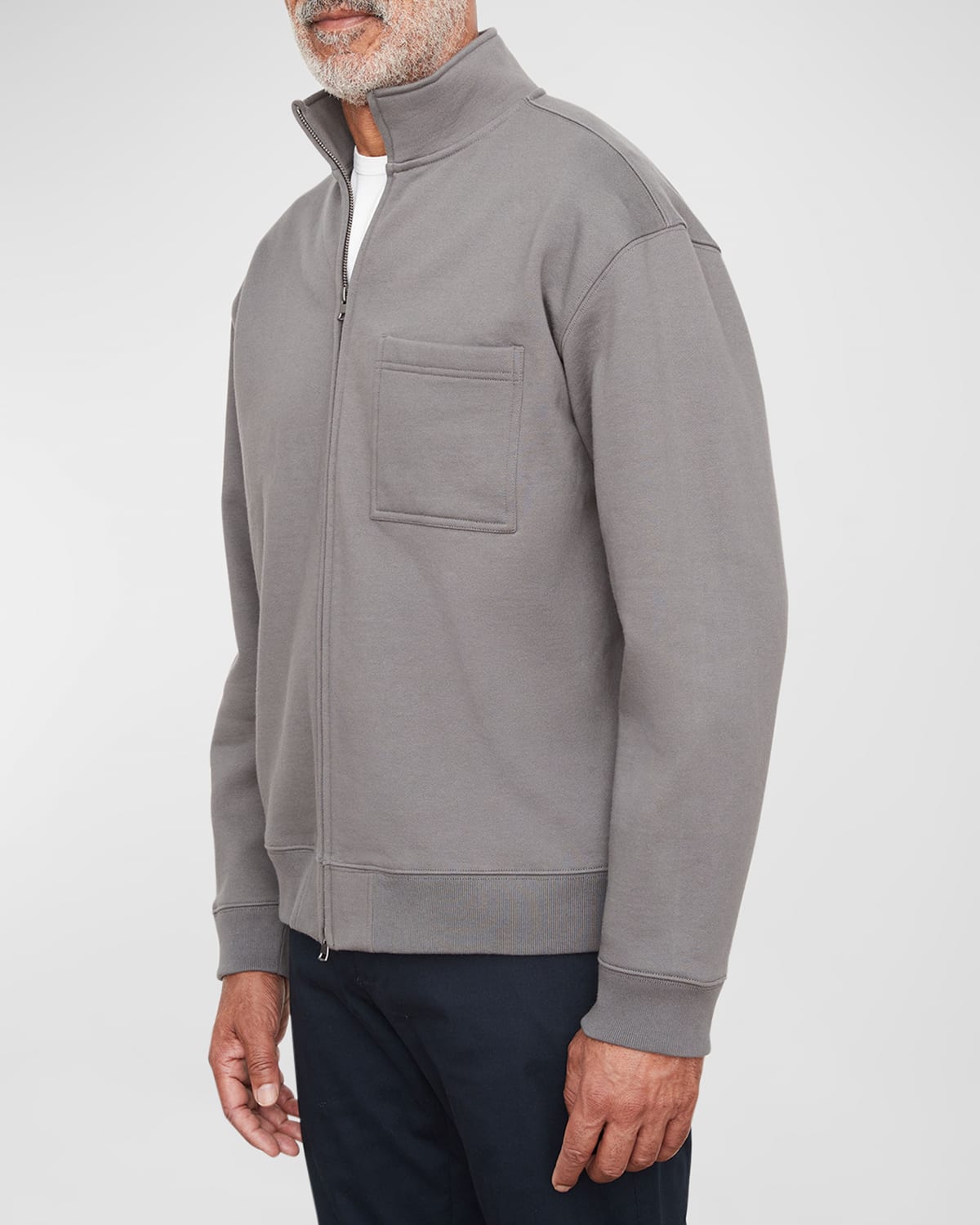 Men's Luxe Fleece Zip-Up Jacket