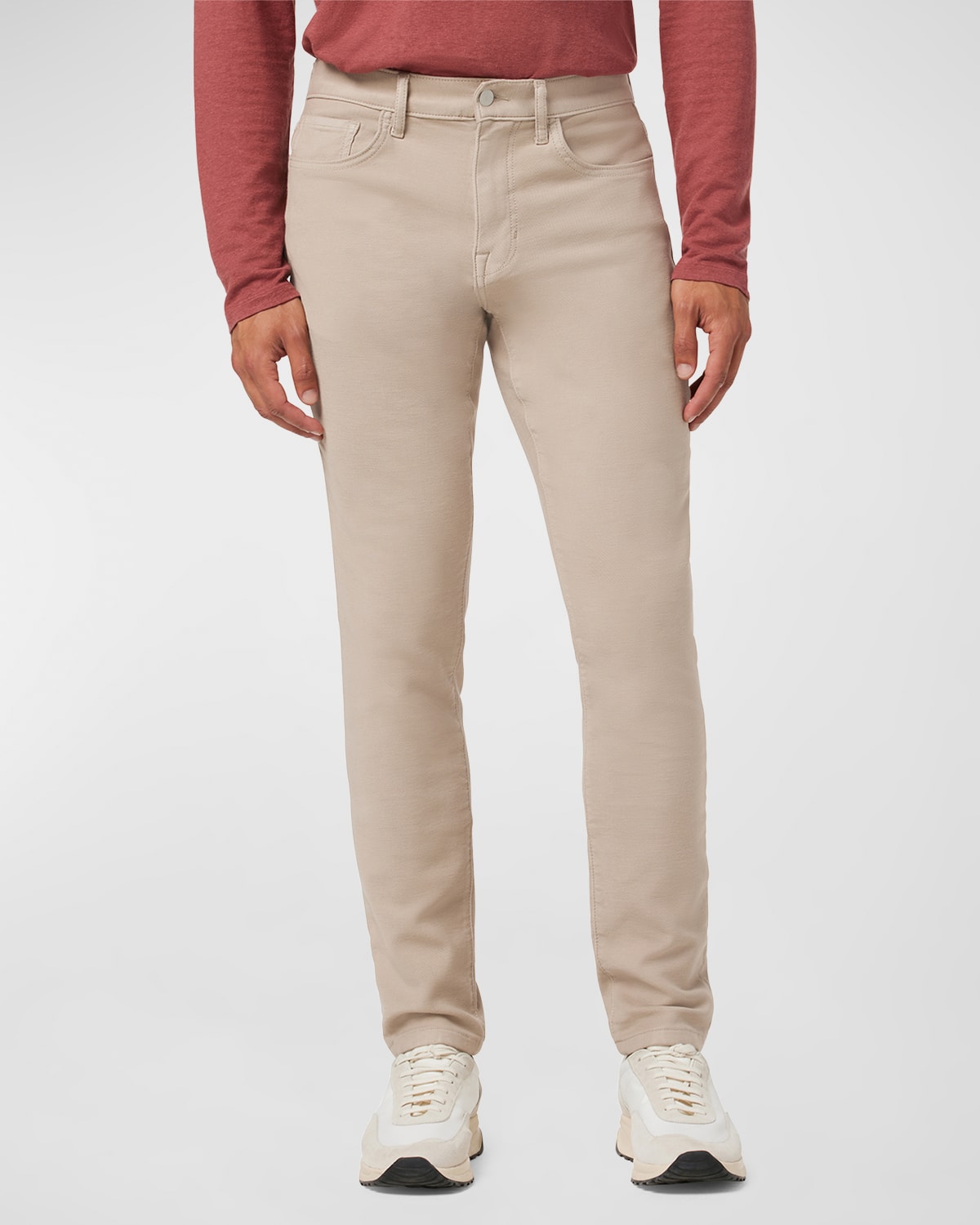 Joe's Jeans The Airsoft Asher French Terry Slim Fit Pants In Cobblestone