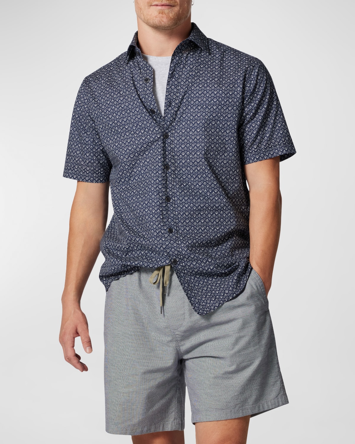 Men's West Welton Poplin Short-Sleeve Shirt