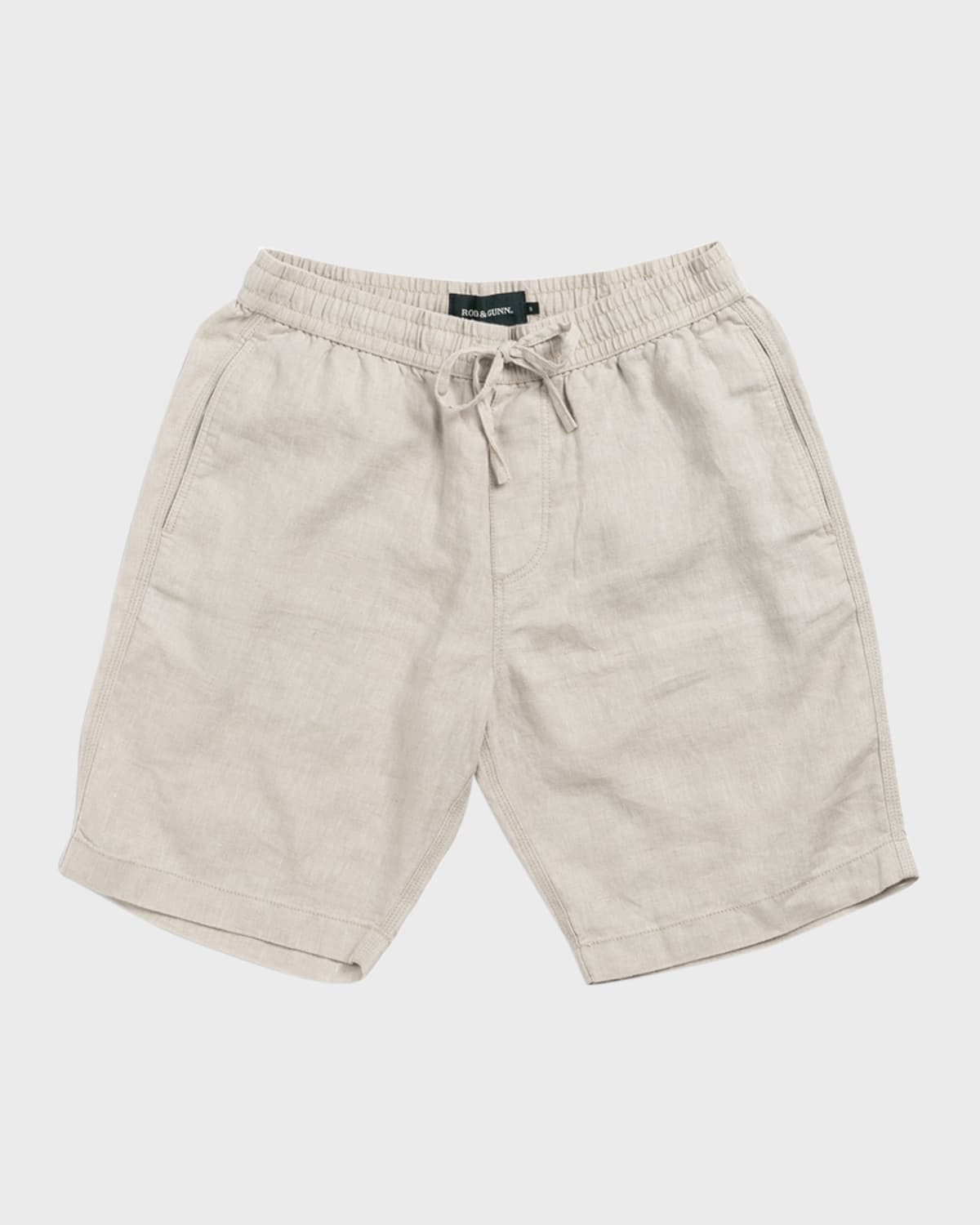 Rodd & Gunn Men's Linen Resort Drawstring Shorts In Oatmeal