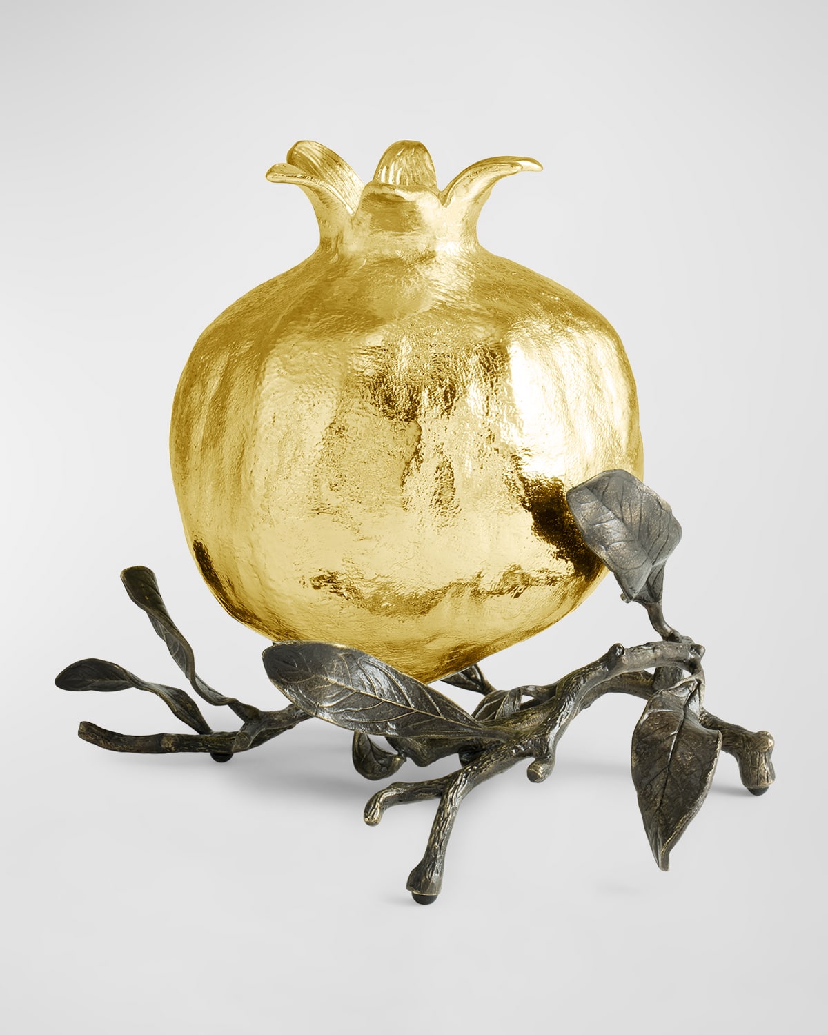 Michael Aram Pomegranate Rose Vase In Gold