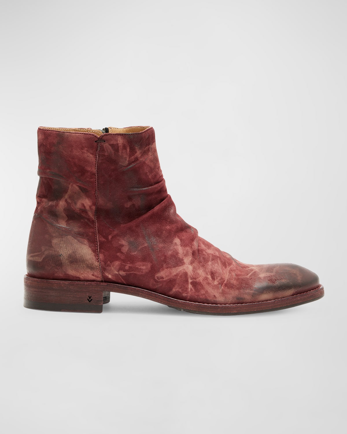 John Varvatos Morrison Sharpei Boot In Merlot ModeSens