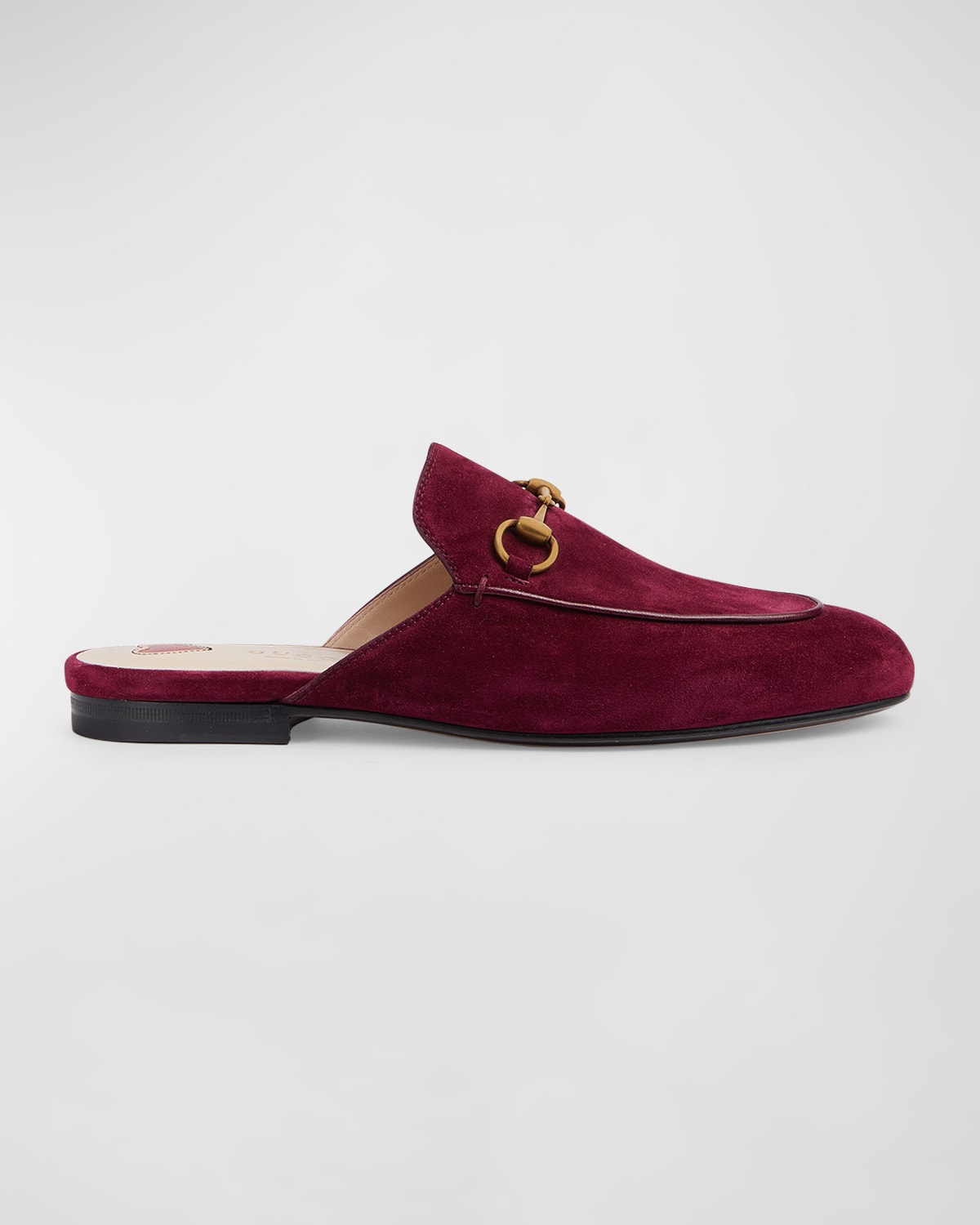 Princetown Suede Loafer Mules
