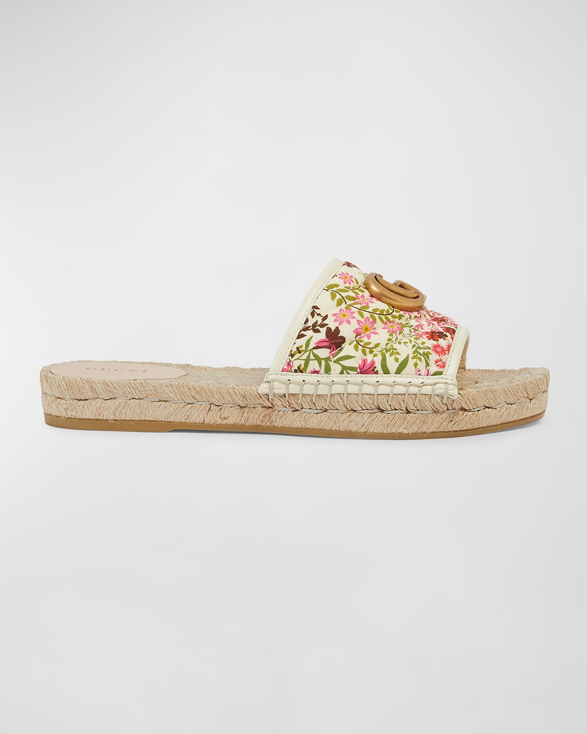 Gucci Floral Slide Sandals for Women for sale