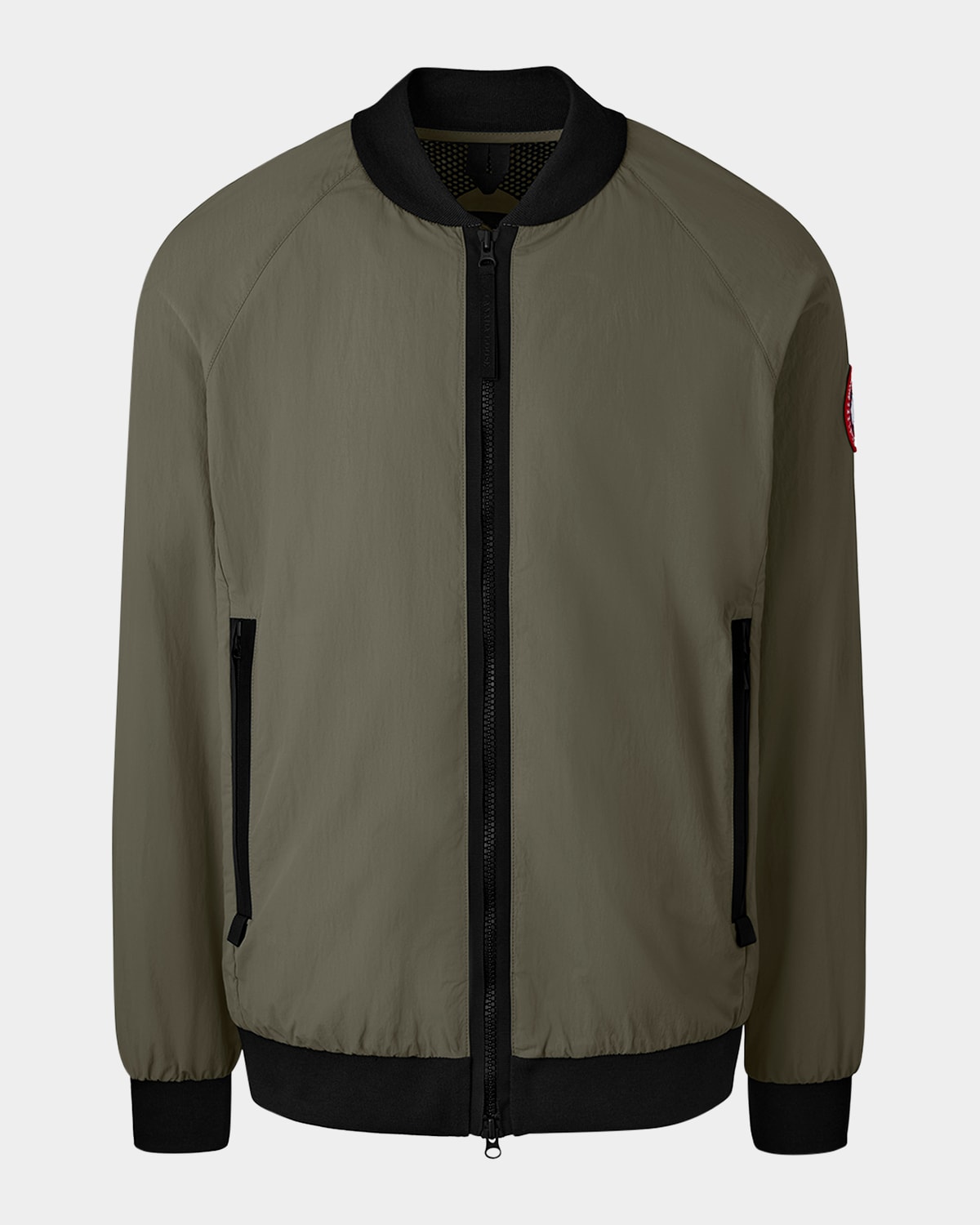 Canada Goose Men's Faber Nylon Bomber Jacket In Sagebrush