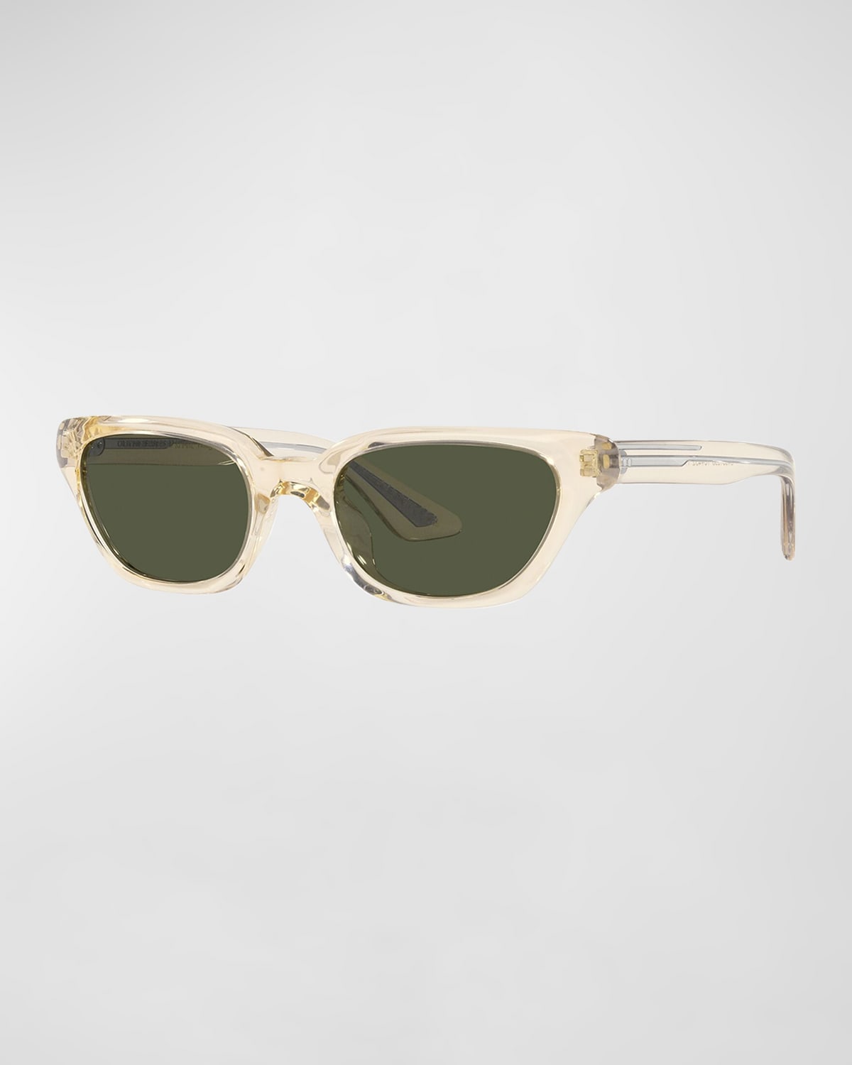 1983C Acetate & Crystal Cat-Eye Sunglasses