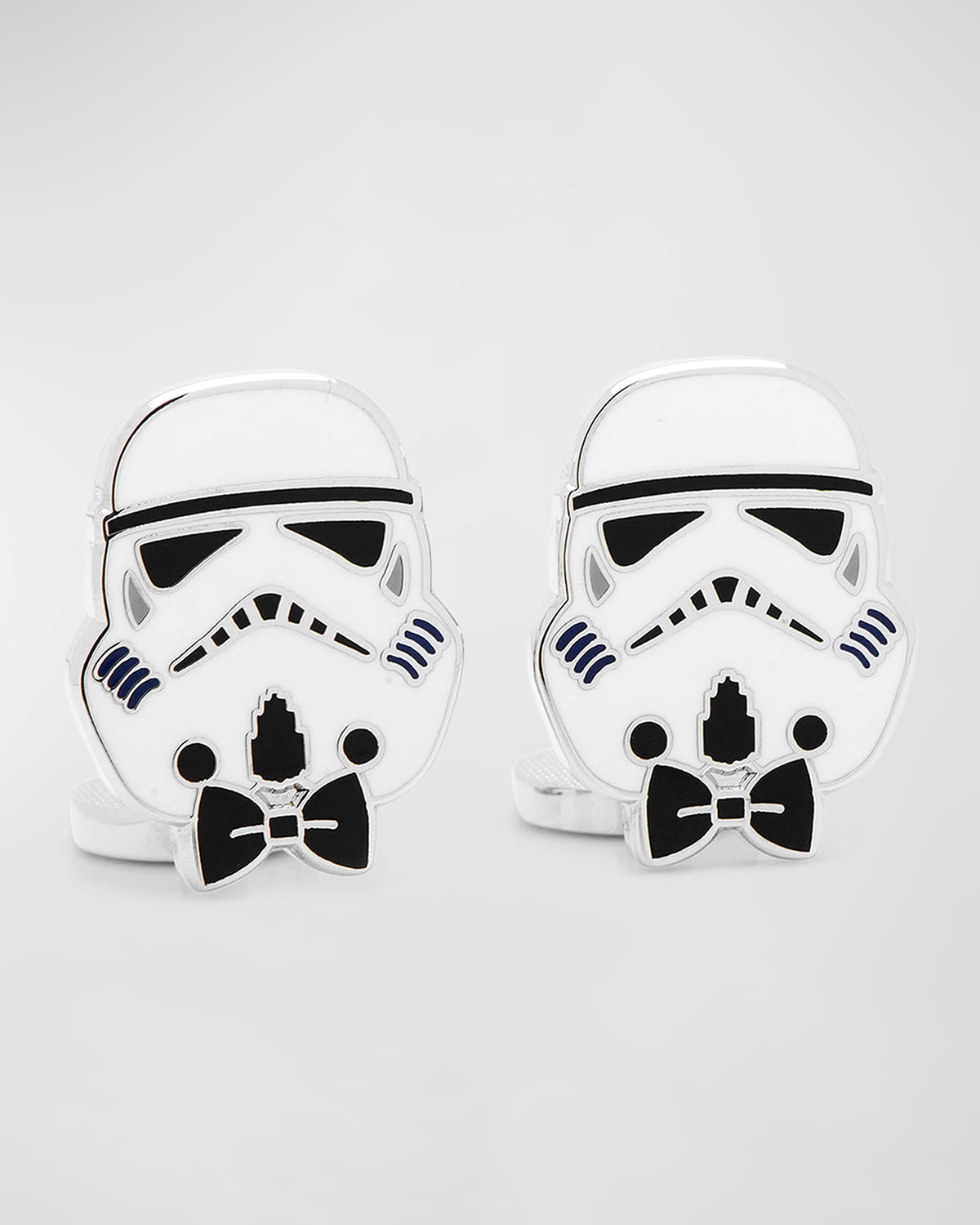 Cufflinks, Inc Men's Stylish Stormtrooper Cufflinks In White